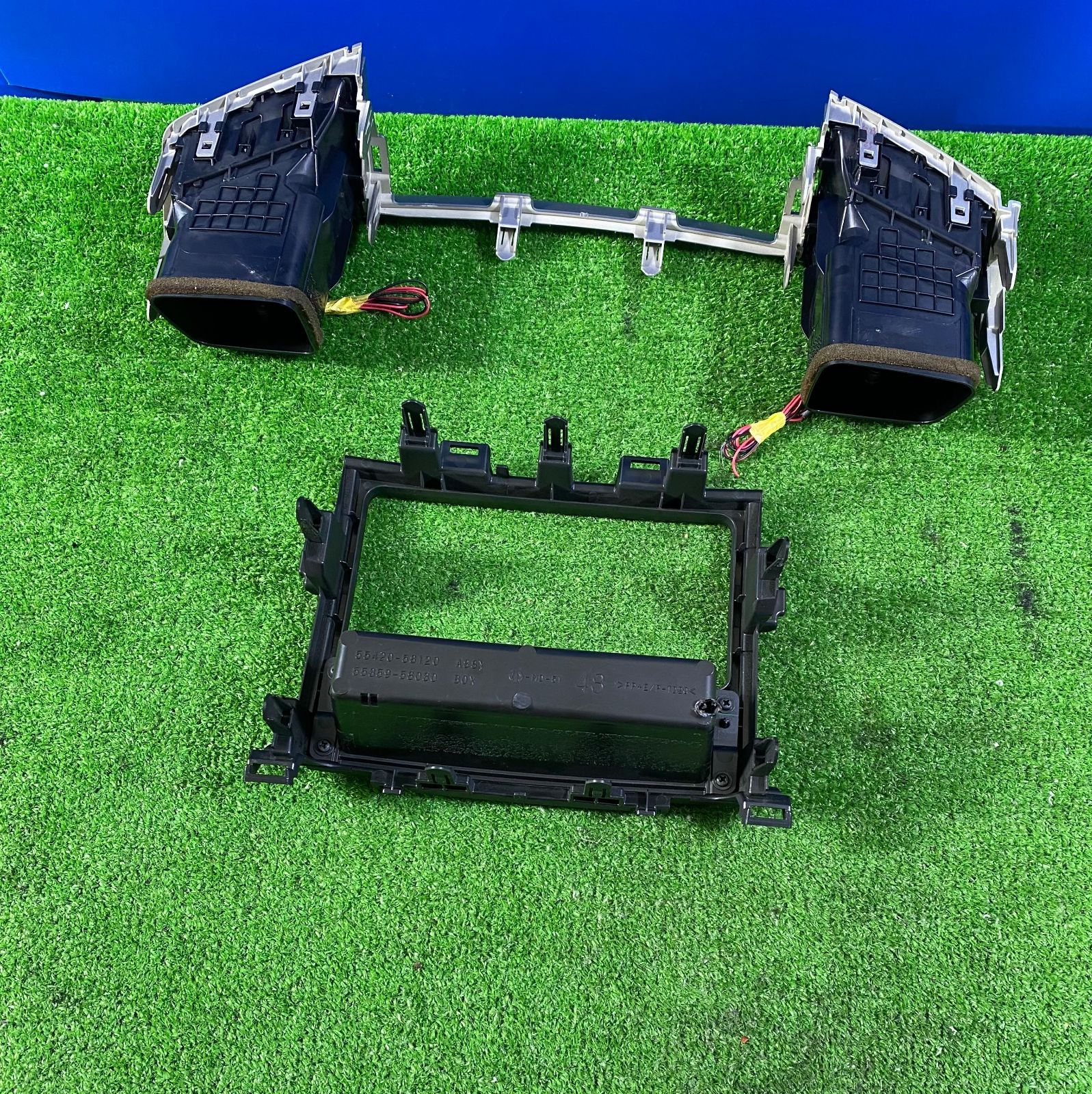 ZT-6942] 純正トヨタ アルファード ANH20 H20年 ウッドダッシュパネル