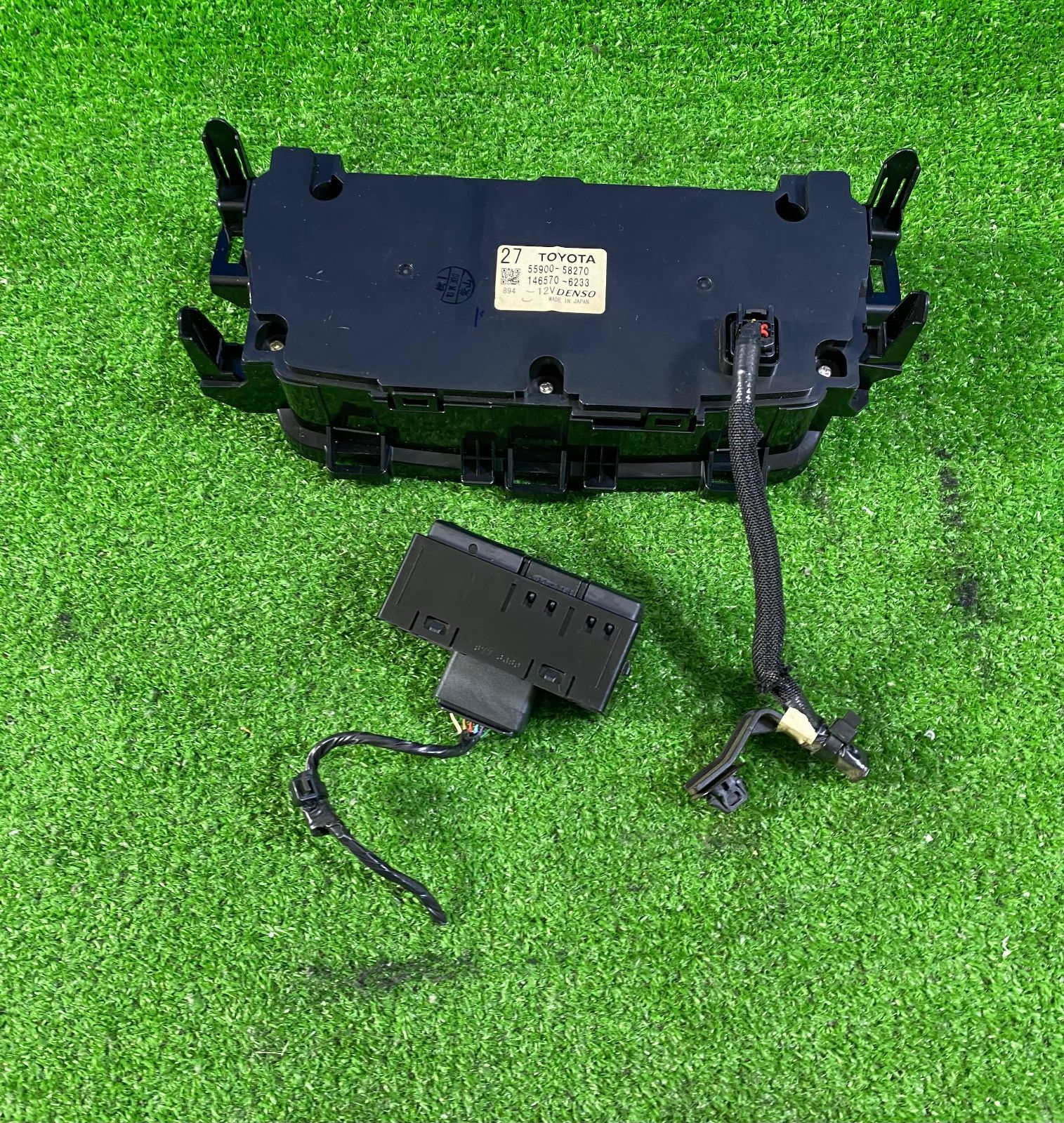 ZT-6942] 純正トヨタ アルファード ANH20 H20年 ウッドダッシュパネル