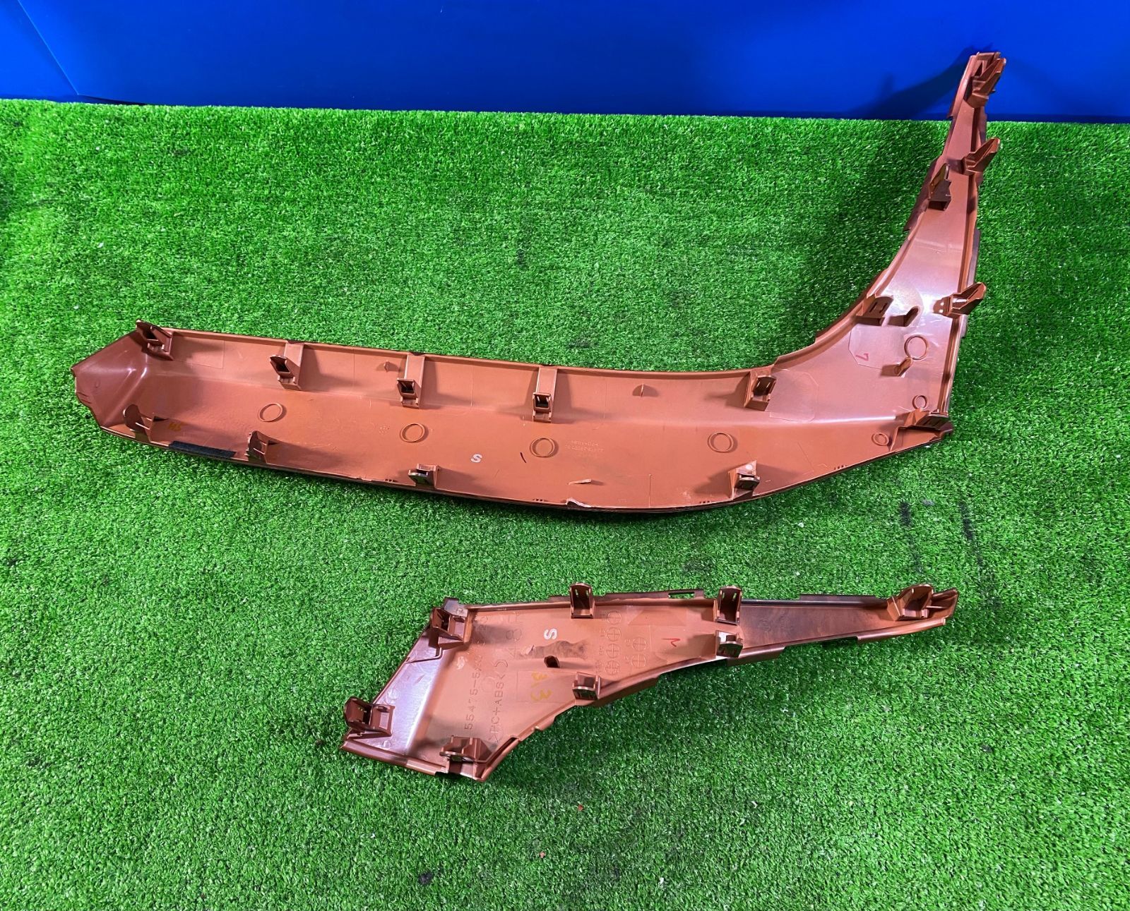 ZT-6942] 純正トヨタ アルファード ANH20 H20年 ウッドダッシュパネル