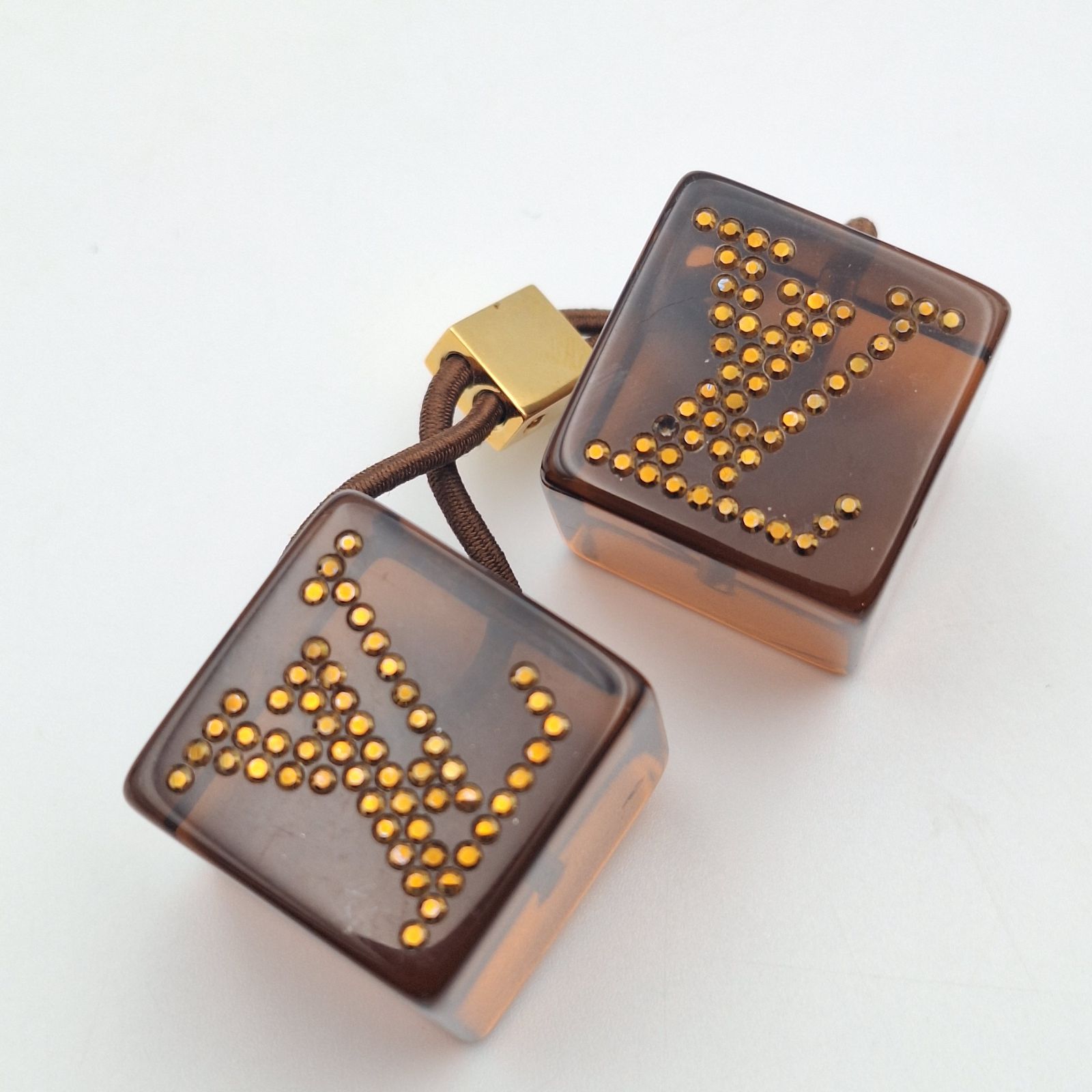 LOUIS VUITTON ルイヴィトン ヘアキューブ ヘアアクセサリー ヘアゴム