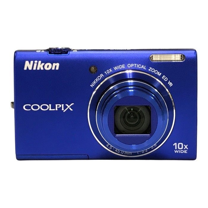 Nikon COOLPIX デジタルカメラ オーシャンブルー コンパクト スリム