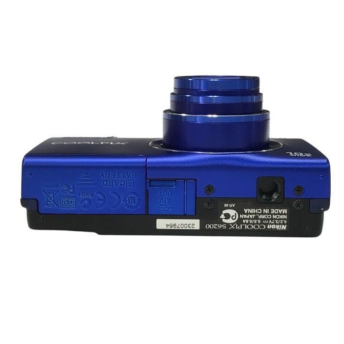 Nikon COOLPIX デジタルカメラ オーシャンブルー コンパクト スリム