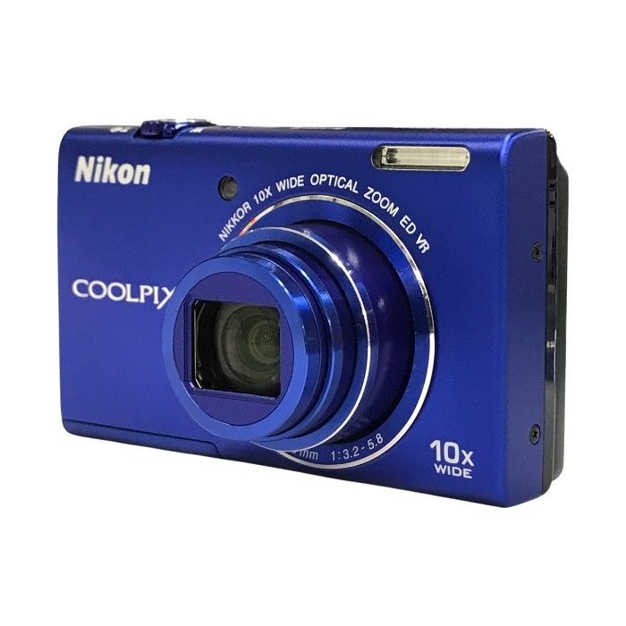 Nikon COOLPIX デジタルカメラ オーシャンブルー コンパクト スリム