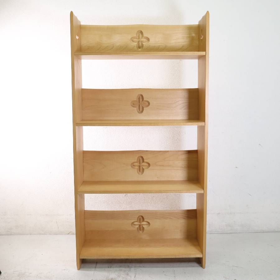 karimoku カリモク 4段 ブックシェルフ 本棚 オープンラック 木製