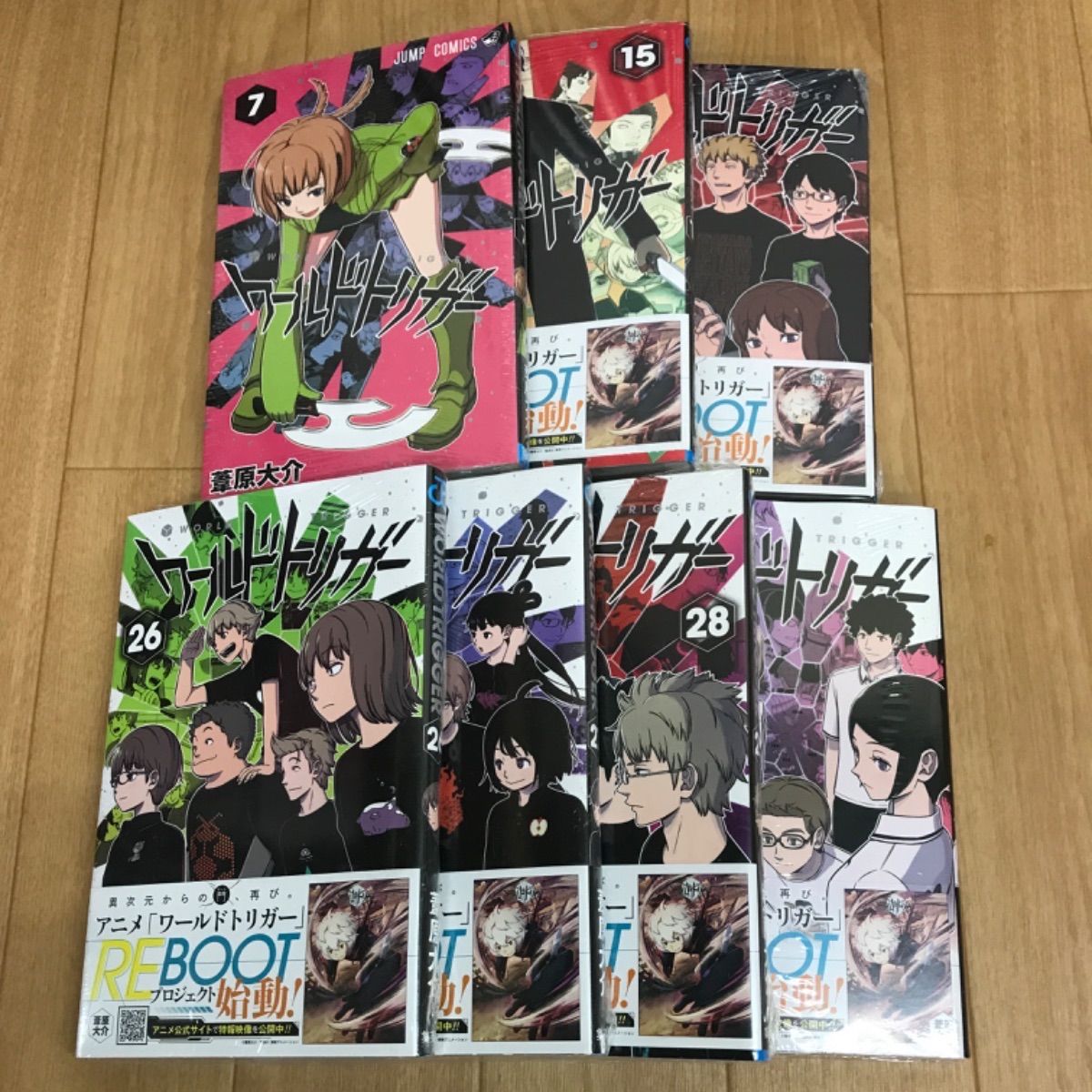 ☆②【未開封7冊】ワールドトリガー 1～29巻 コミック全巻＋