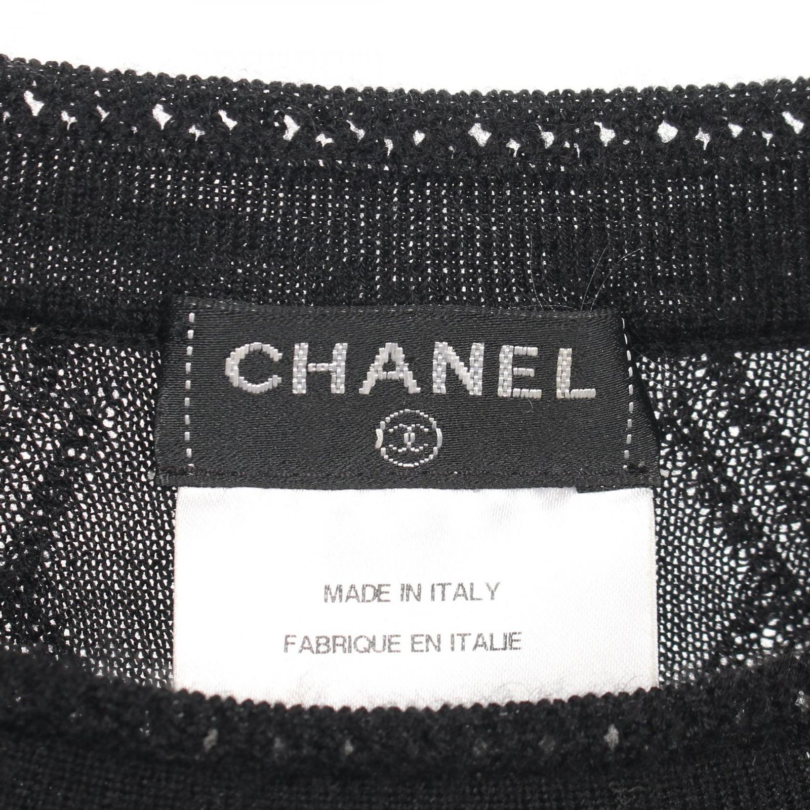 シャネル CHANEL タンクトップ ココマークボタン ニット カシミヤ