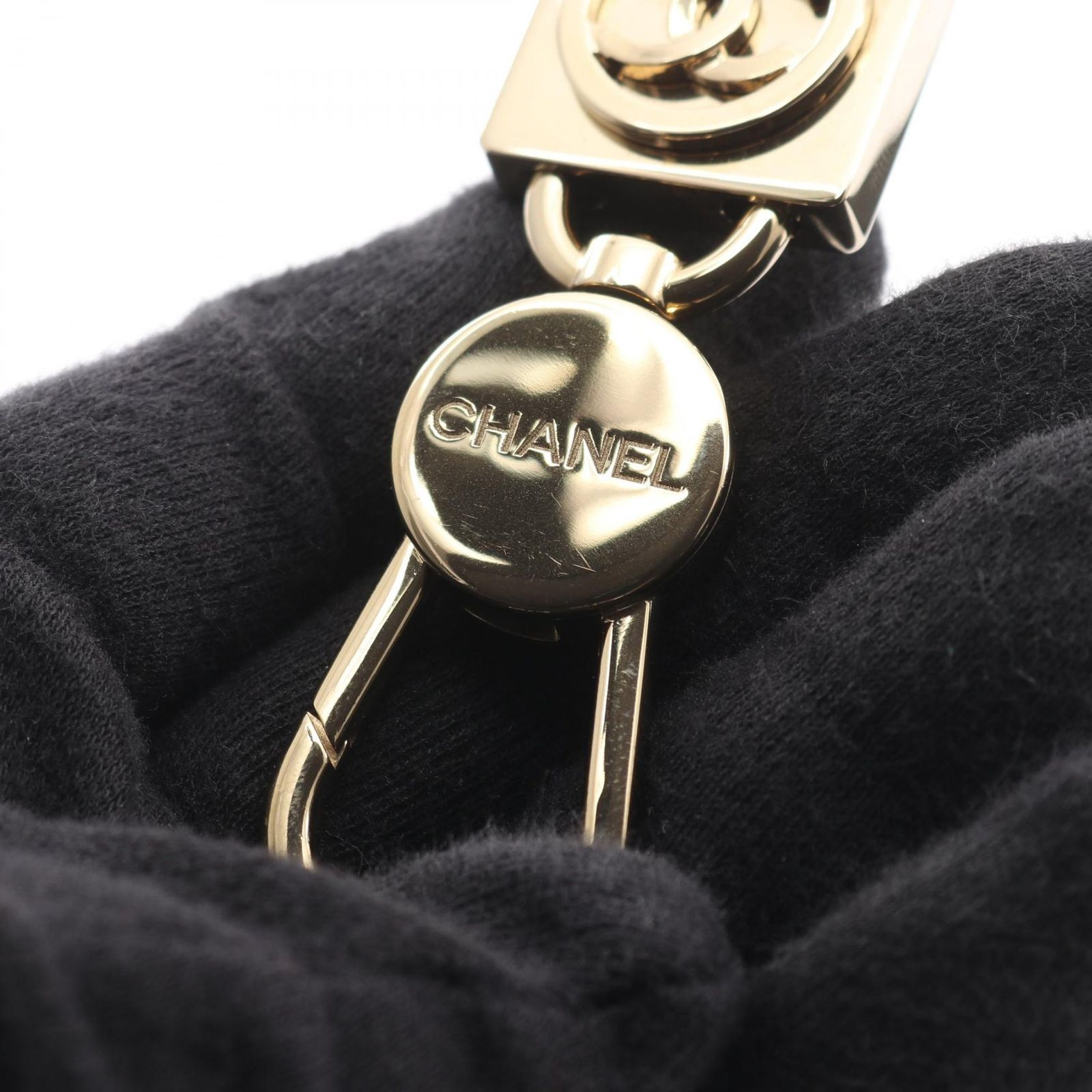 シャネル CHANEL ココマーク キャンバス ストラップ レディース Used A