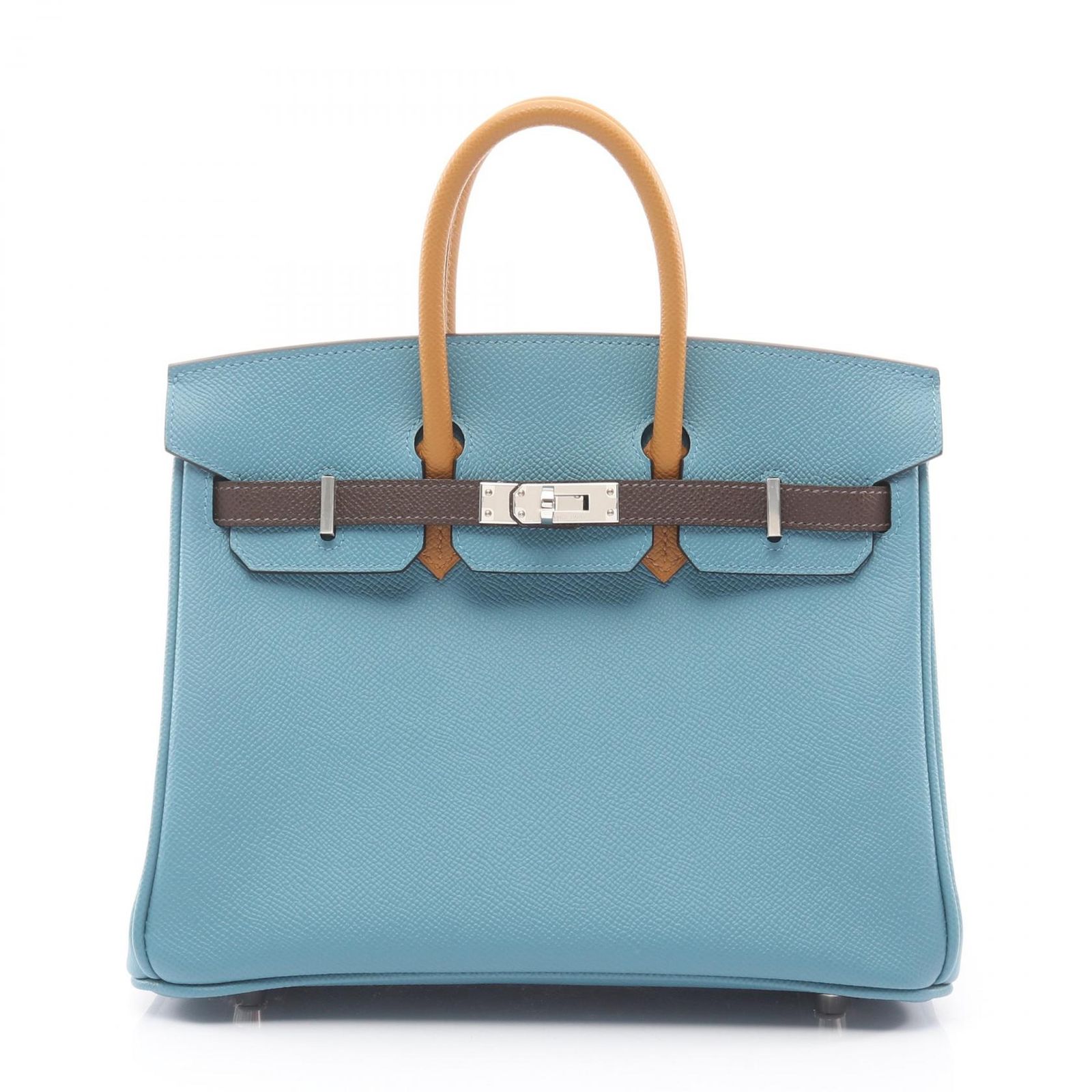 エルメス HERMES ハンドバッグ バーキン25 ブルージーン/エコルセ 