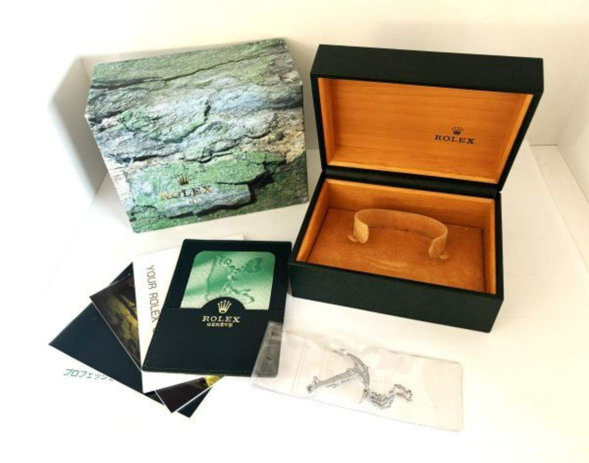 ROLEX・ロレックス】空箱 化粧箱 時計ケース 冊子 サブマリーナ イカリ