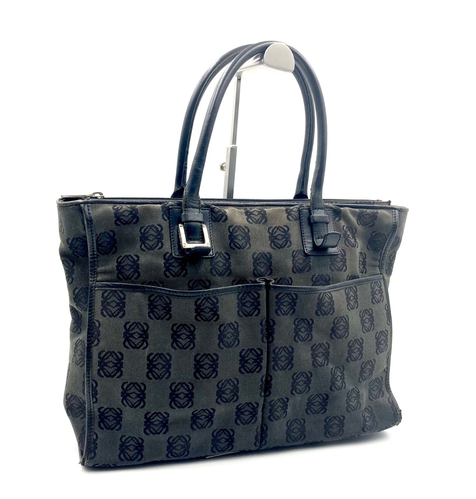 LOEWE ロエベ リピートアナグラム トートバッグ ハンドバッグ ビジネス