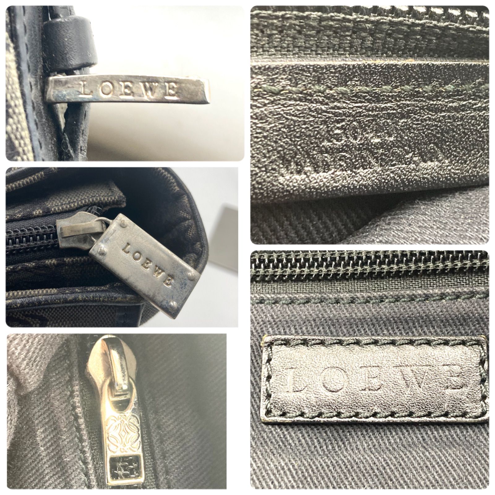 LOEWE ロエベ リピートアナグラム トートバッグ ハンドバッグ ビジネス