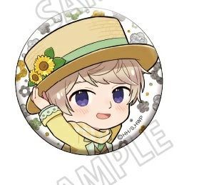 ヘタリア World☆Stars ミニキャラ缶バッジコレクション フラワー