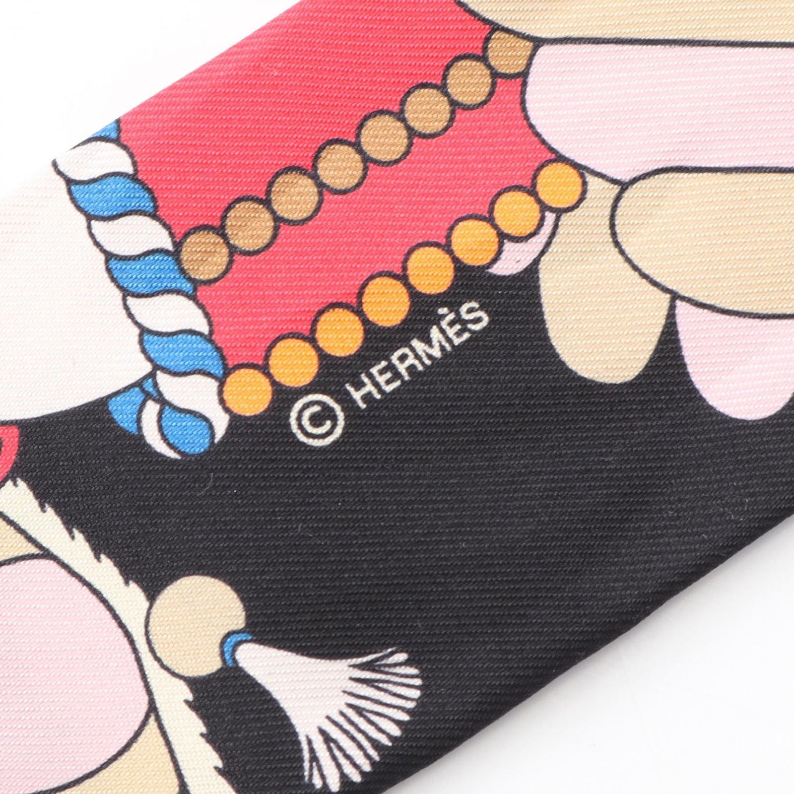 エルメス HERMES スカーフ ツイリー チャーム LA PATISSERIE FRANCAISE