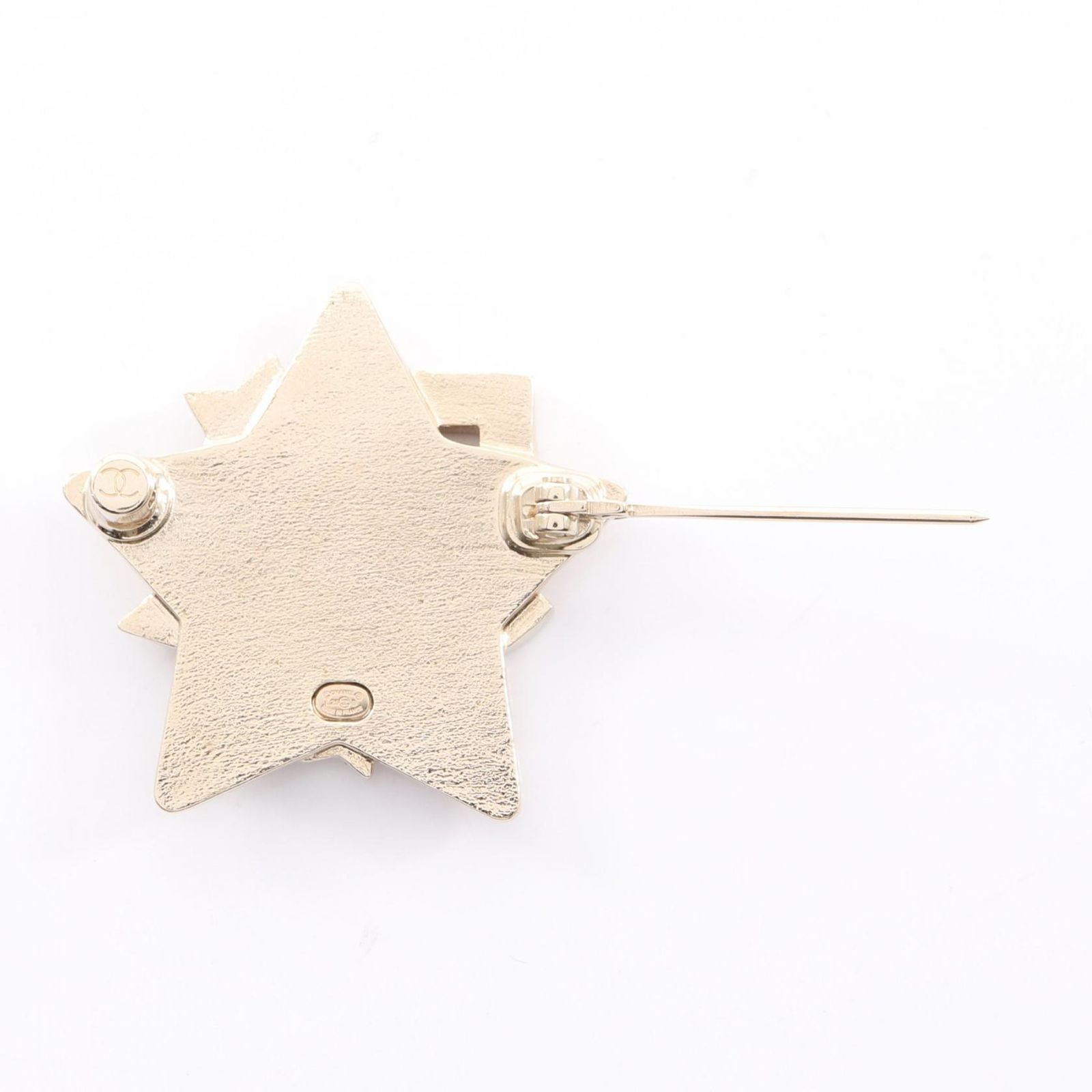 シャネル CHANEL ブローチ No.5 ココマーク スター GP（ゴールドメッキ