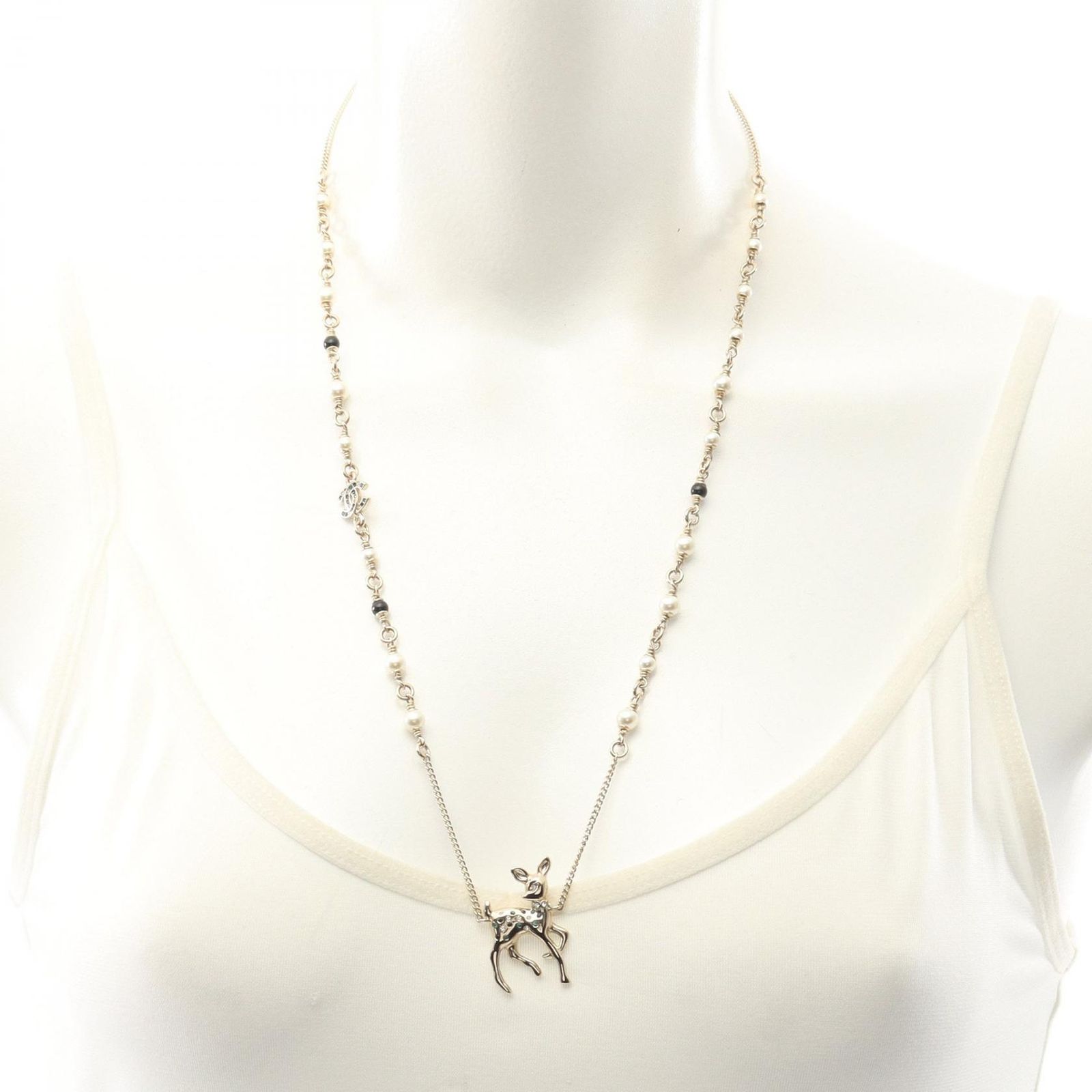 シャネル CHANEL ネックレス イヤーズギフト2025 ココマーク バンビ GP