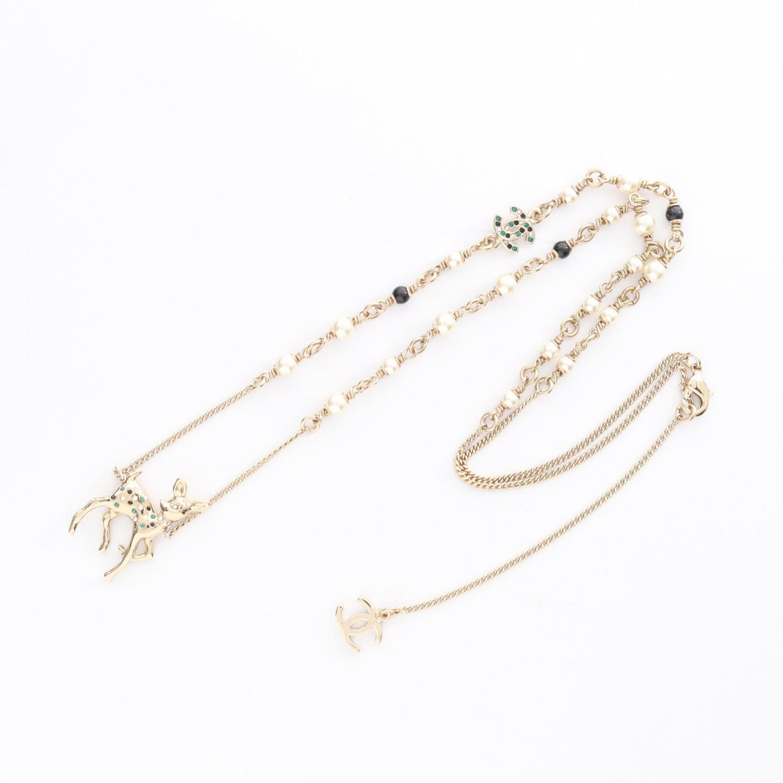 シャネル CHANEL ネックレス イヤーズギフト2025 ココマーク バンビ GP