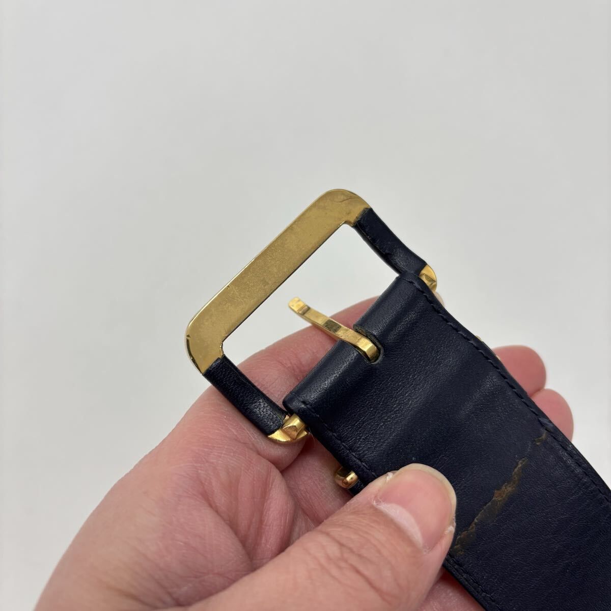 80s ~ 90s Vintage Christian Dior クリスチャン ディオール レザー