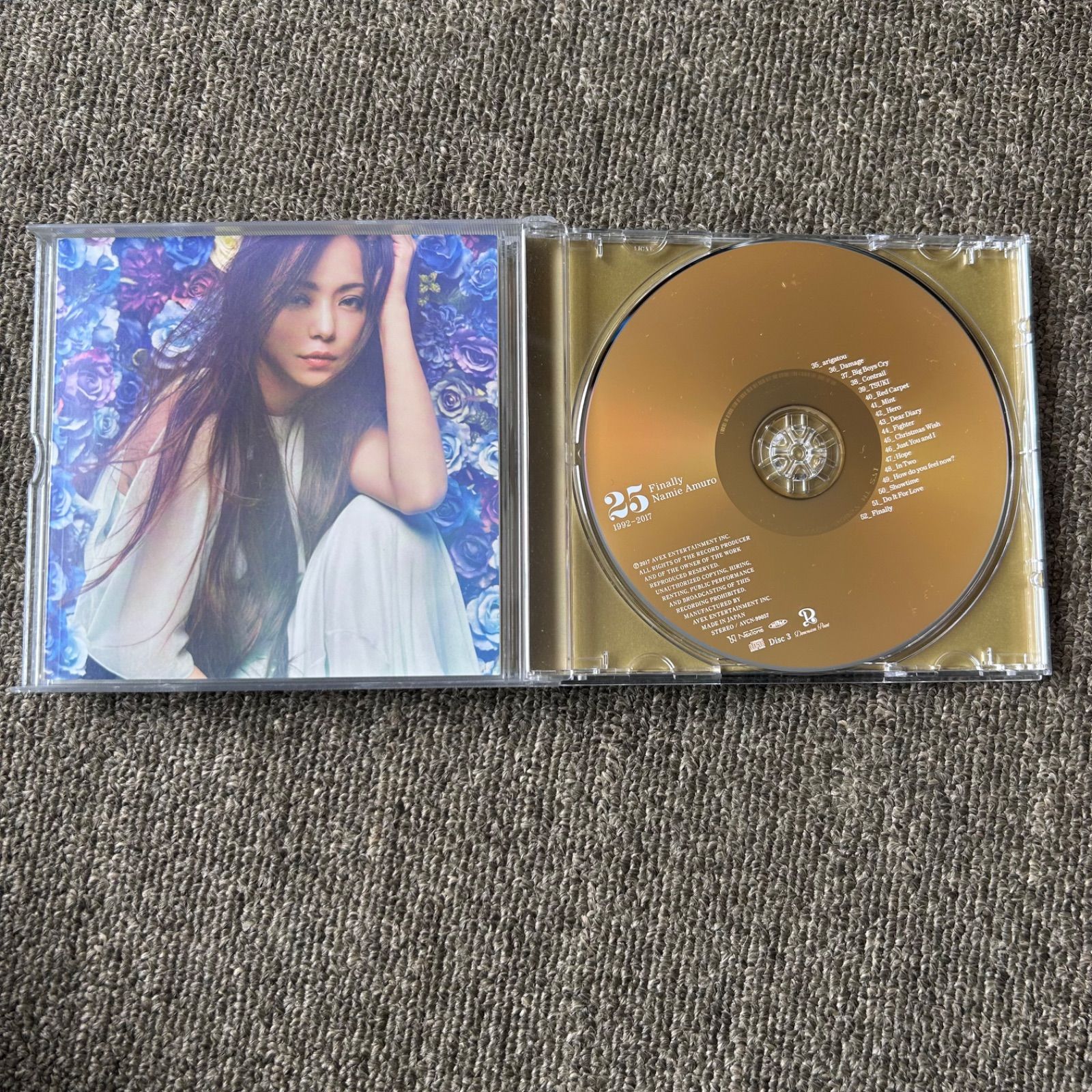 安室奈美恵 「Finally 25周年1992-2017」 CD3枚組 - メルカリ