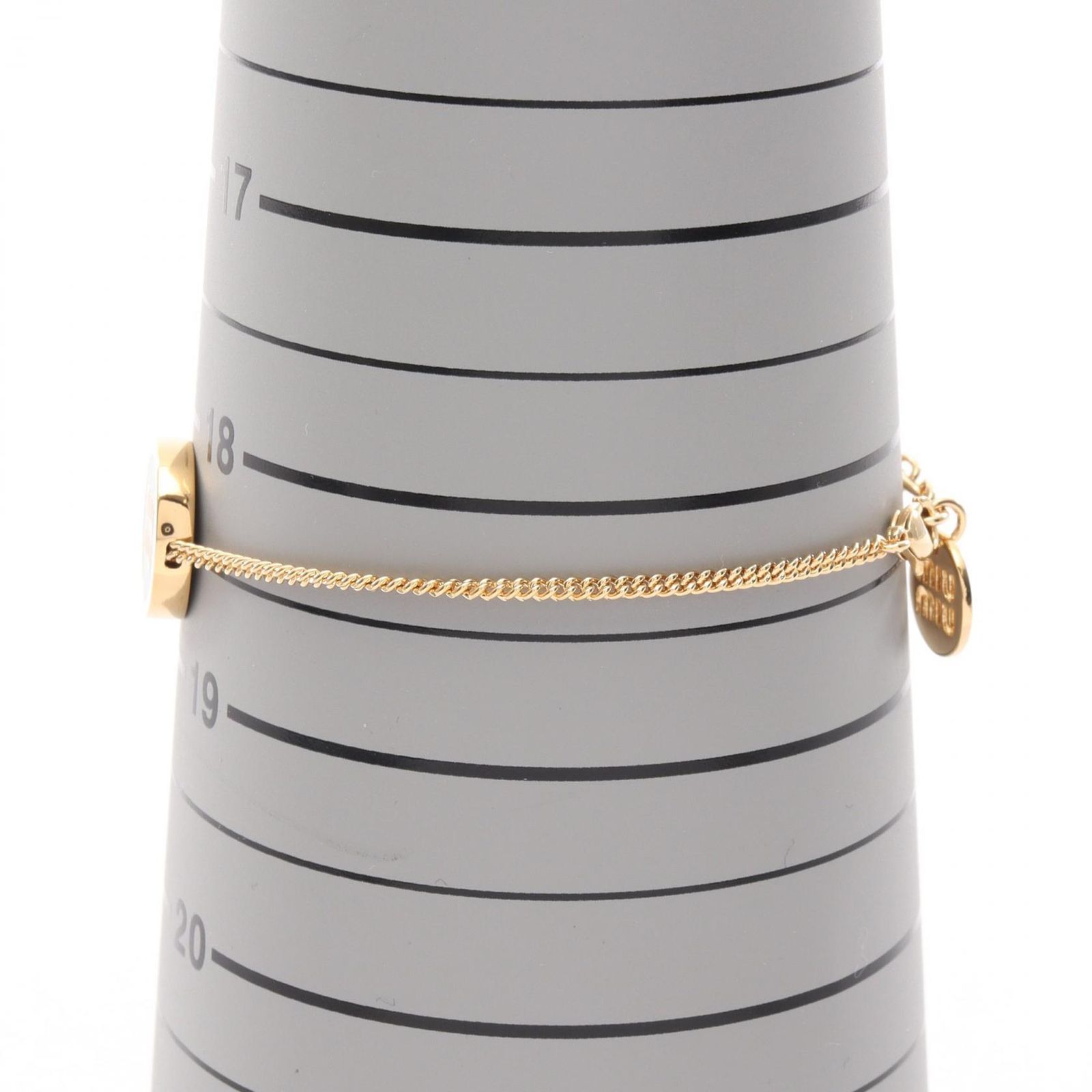 ミュウ ミュウ Miu Miu ブレスレット 5IB6322F6TF0002 ブラック GP