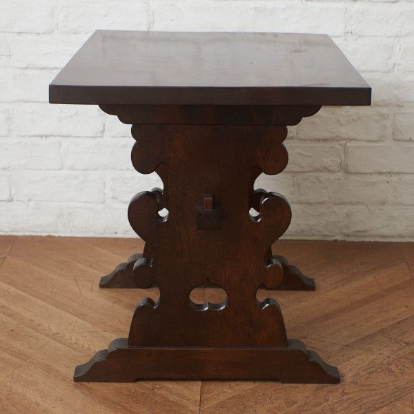 定価13万 松本民芸家具 #14型茶卓 II サイドテーブル ミズメザクラ