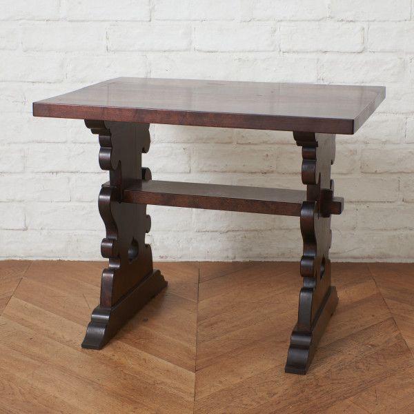 定価13万 松本民芸家具 #14型茶卓 II サイドテーブル ミズメザクラ