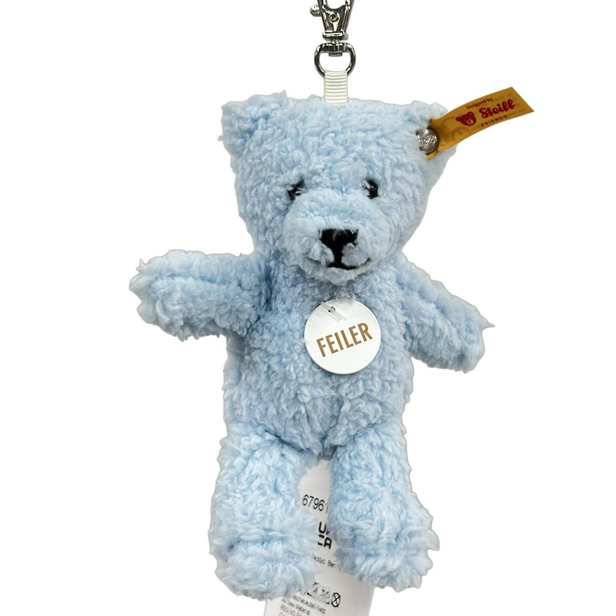 FEILER(フェイラー) 小物美品 - ネイビー×ライトブルー×マルチ ハンド