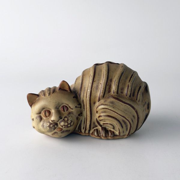 英国 Tremar Pottery ヴィンテージ 貯金箱 Money Box 猫 cat 陶器 オブジェ 置物 ねこ マネーボックス インテリア 雑貨 イギリス 93077