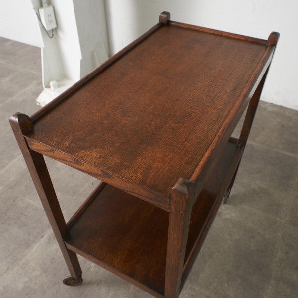 英国 ヴィンテージ トロリー キャスター ワゴン 北欧 スタイル