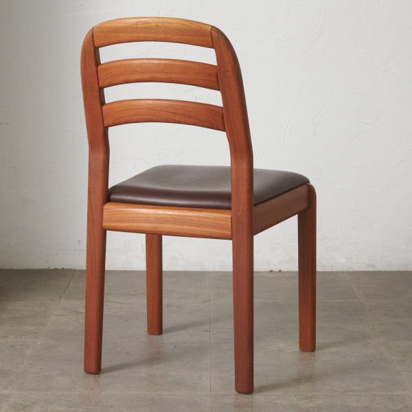 デンマーク dyrlund チーク無垢材チェア③ 北欧ヴィンテージ家具 デンマーク Dyrlund チーク 無垢材 ダイニングチェア ヴィンテージ
