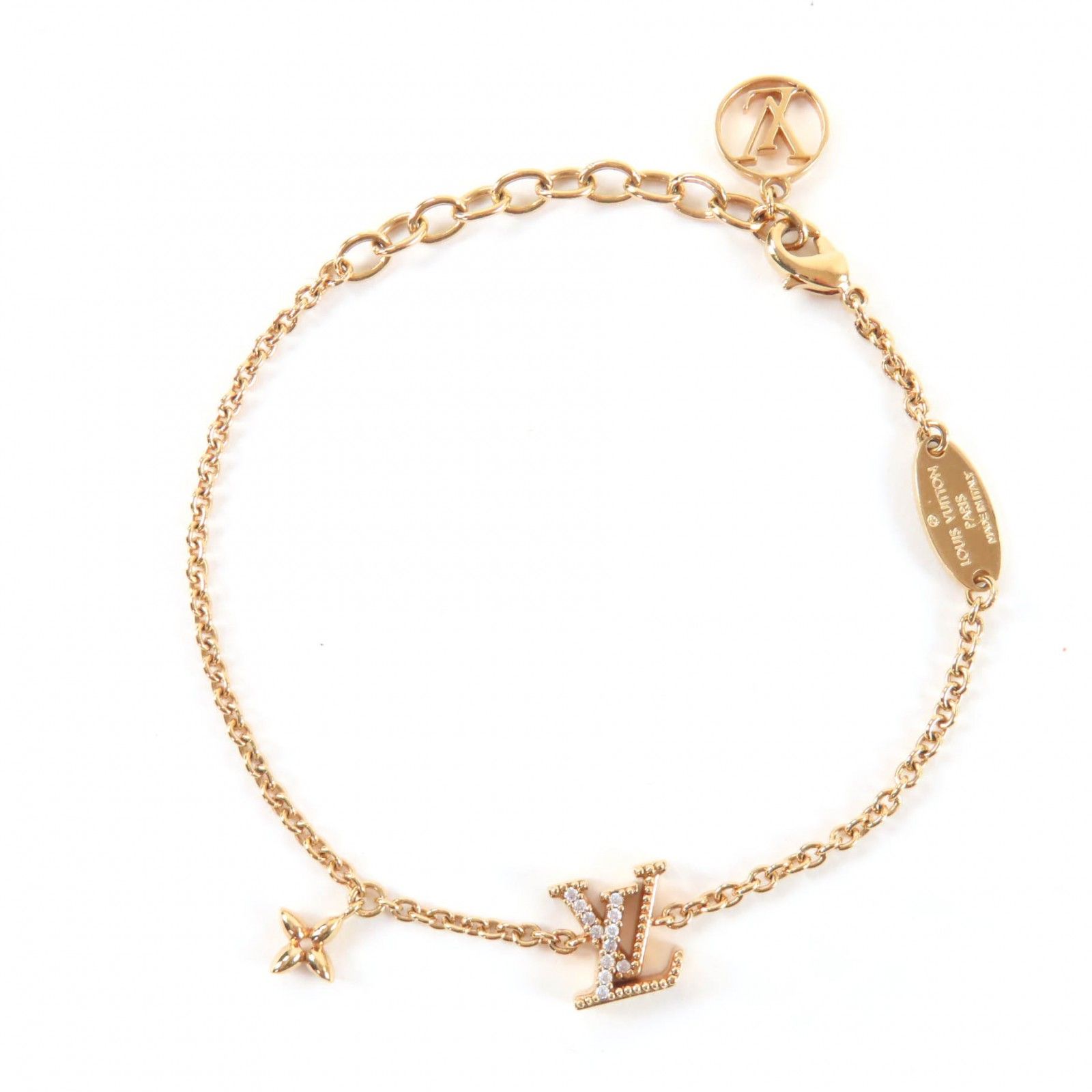 美品☆LOUIS VUITTON ルイヴィトン M00587 ブレスレット・LV アイ