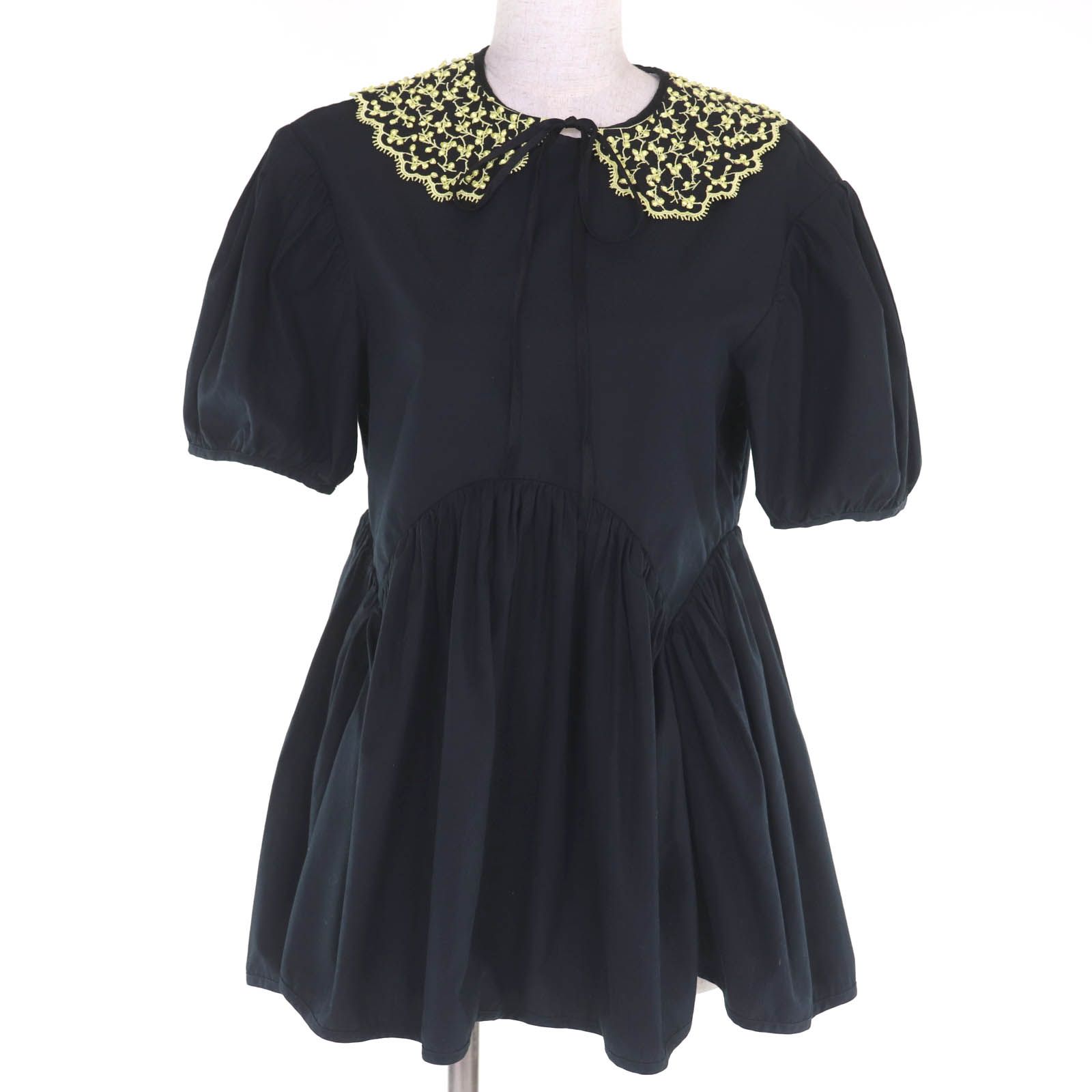 美品◇CECILIE BAHNSEN セシリーバンセン RTW0037 コットン100％ 刺繍