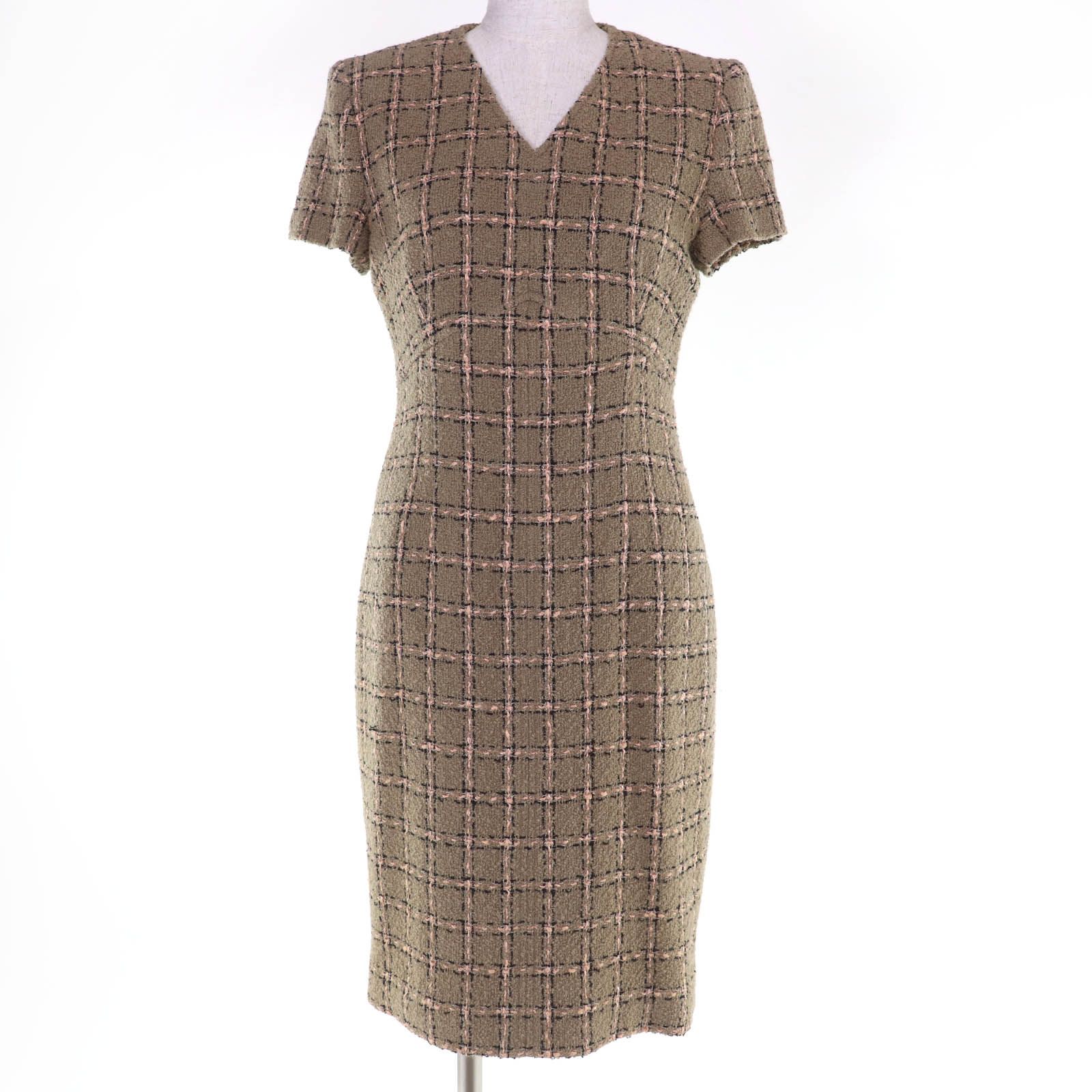 美品☆CHANEL シャネル ヴィンテージ 95A P05818V04372 ウール ココ