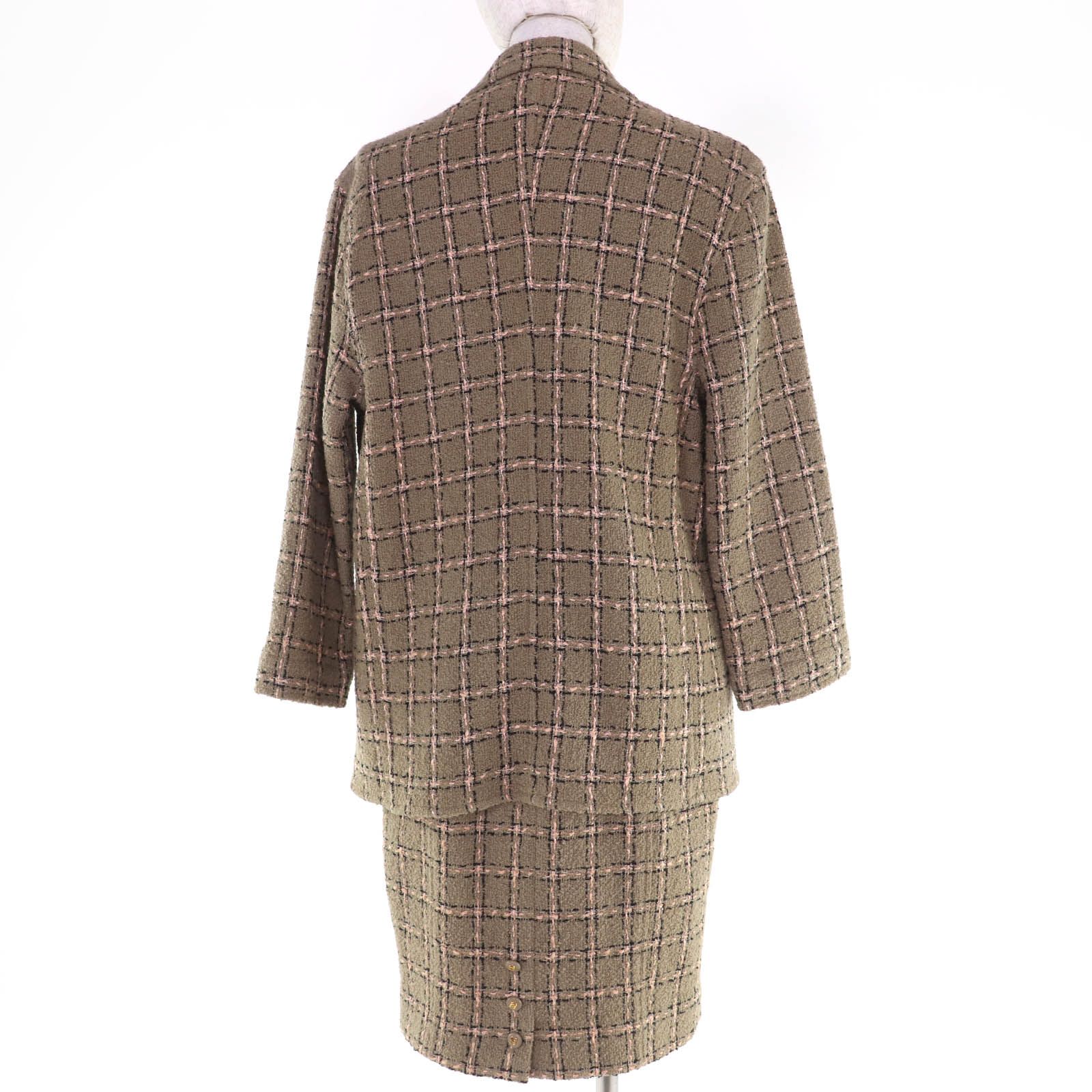 美品☆CHANEL シャネル ヴィンテージ 95A P05818V04372 ウール ココ