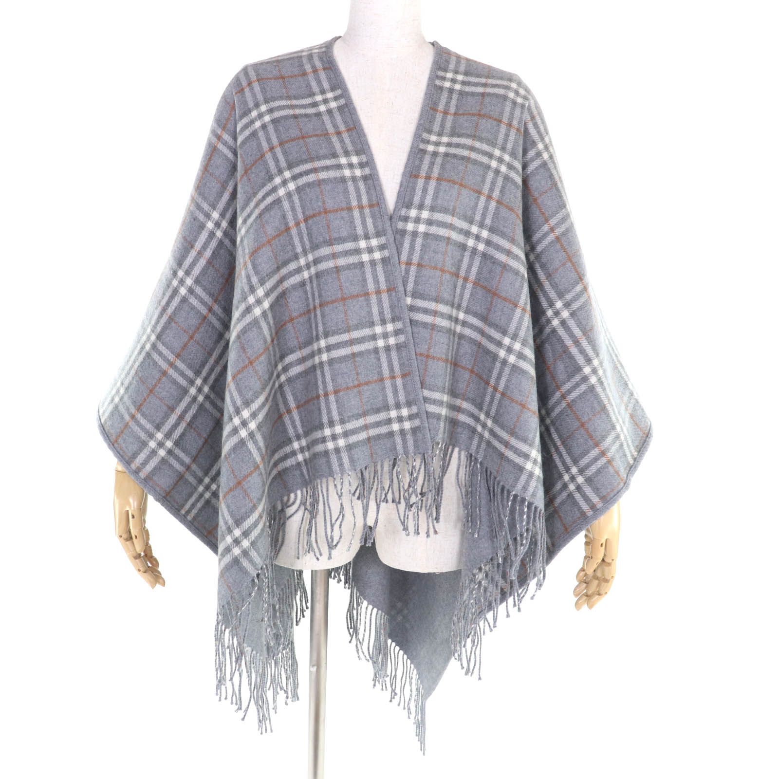 極美品☆BURBERRY バーバリー ウール100％ 現行品 リバーシブル 裏地