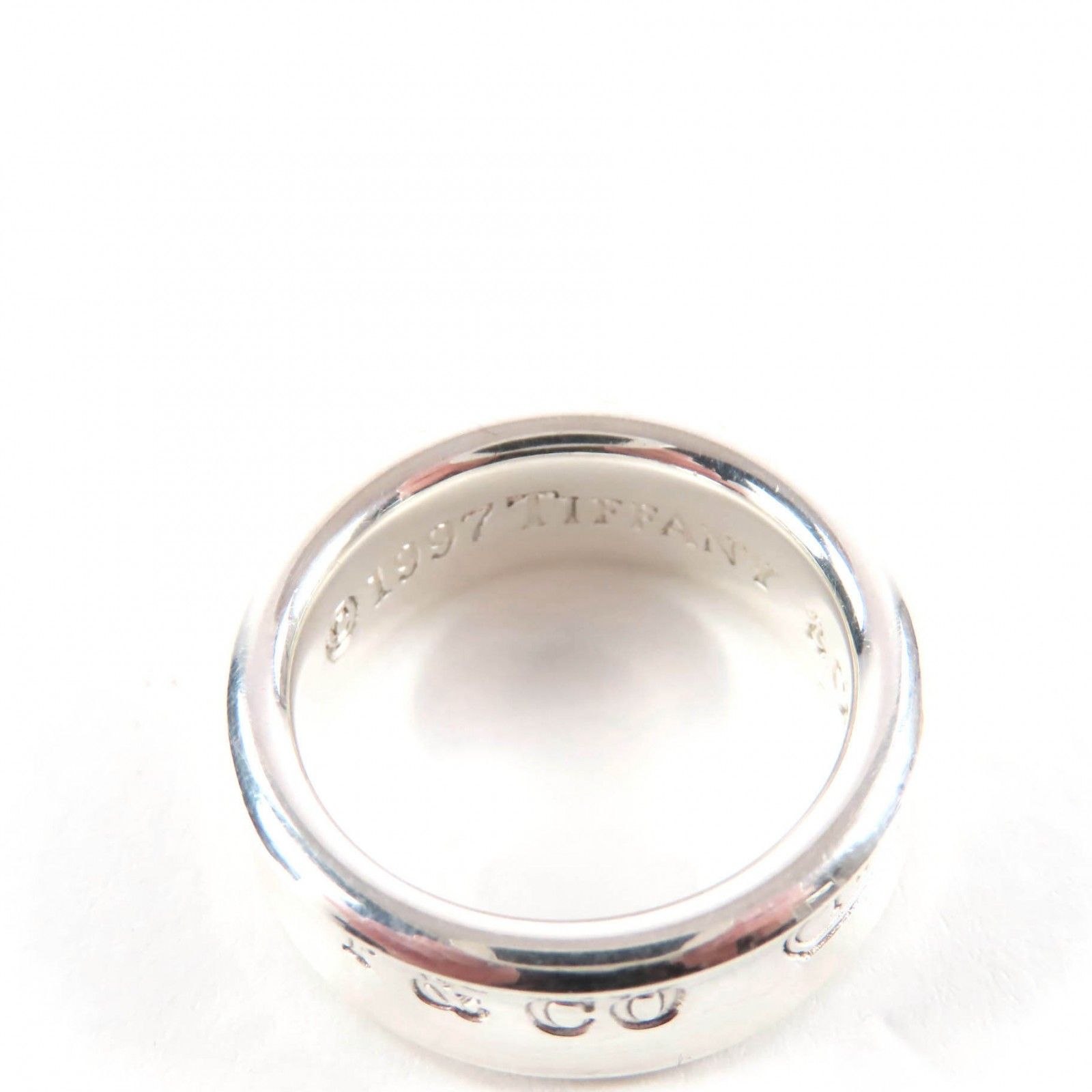 美品☆TIFFANY&Co. ティファニー ティファニー1837 925 ナローリング