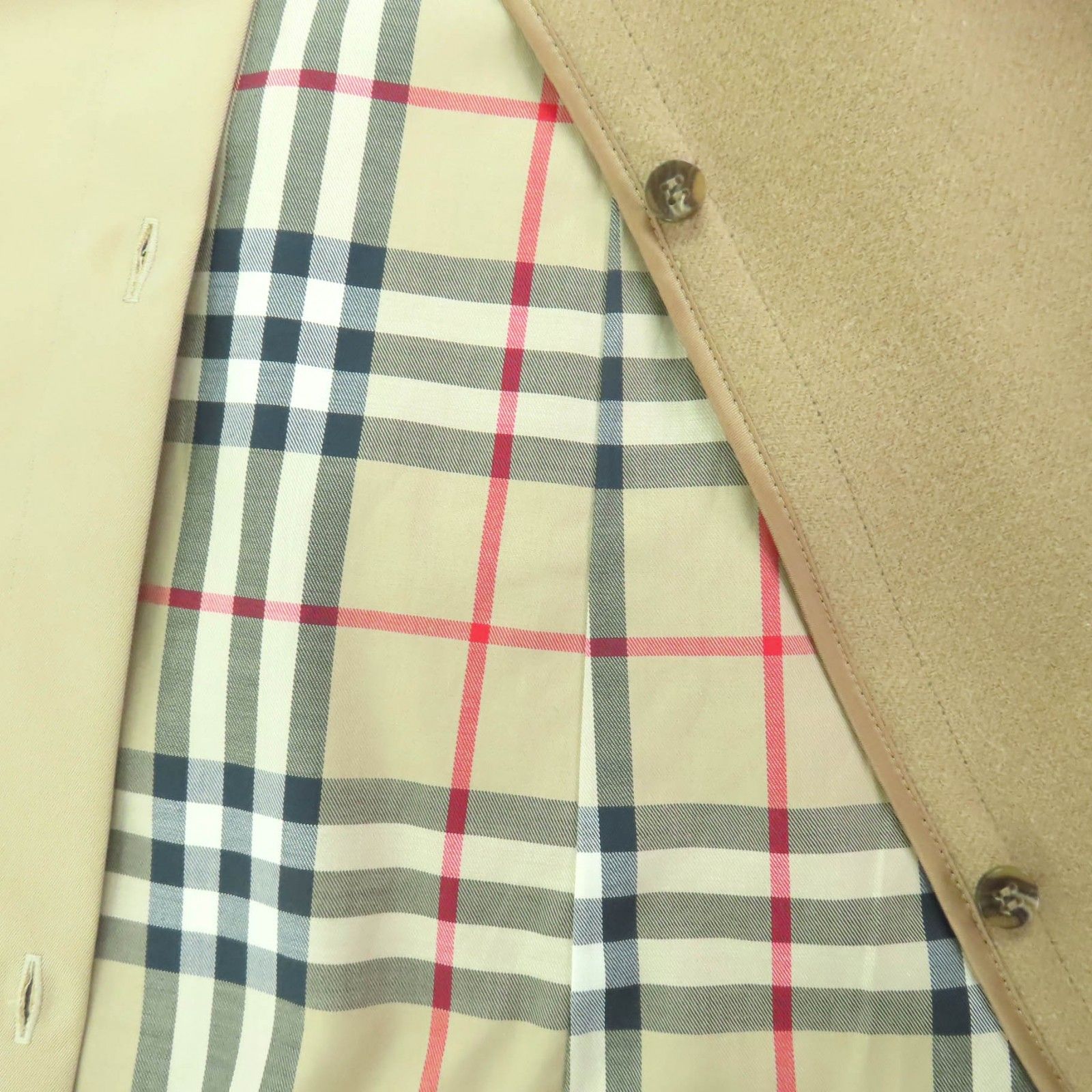 極美品◇BURBERRY LONDON バーバリーロンドン ウール100％ 裏地ノバ