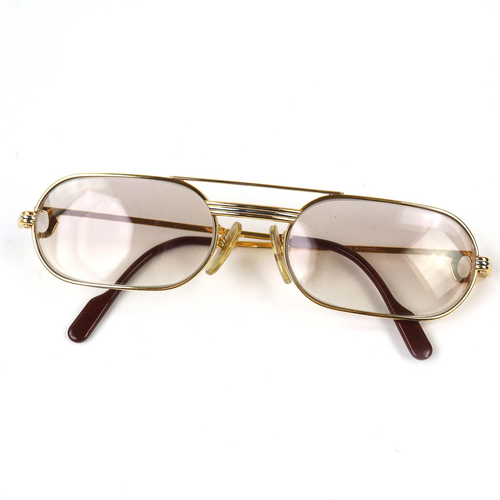 人気△Cartier カルティエ ヴィンテージ トリニティ ツーブリッジ