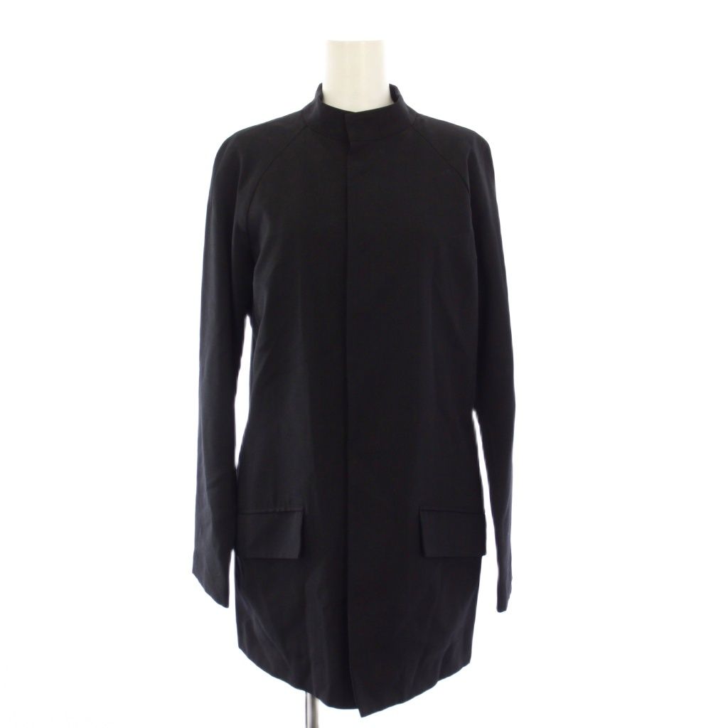 ヨウジヤマモトプリュスノアール NR-J05-106 ヨウジヤマモトノアール YOHJI YAMAMOTO NOIR ノーカラーコート ミドル