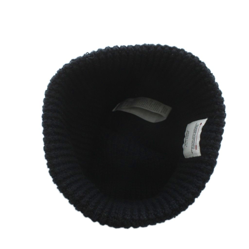 visvim ニット帽・ビーニー 黒 ビズビム VISVIM 25SS KNIT BEANIE ニット帽 ニットキャップ ビーニー