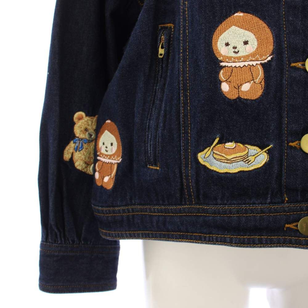 ユキエモン yukiemon おまもりGジャン デニムジャケット M 紺 1195010