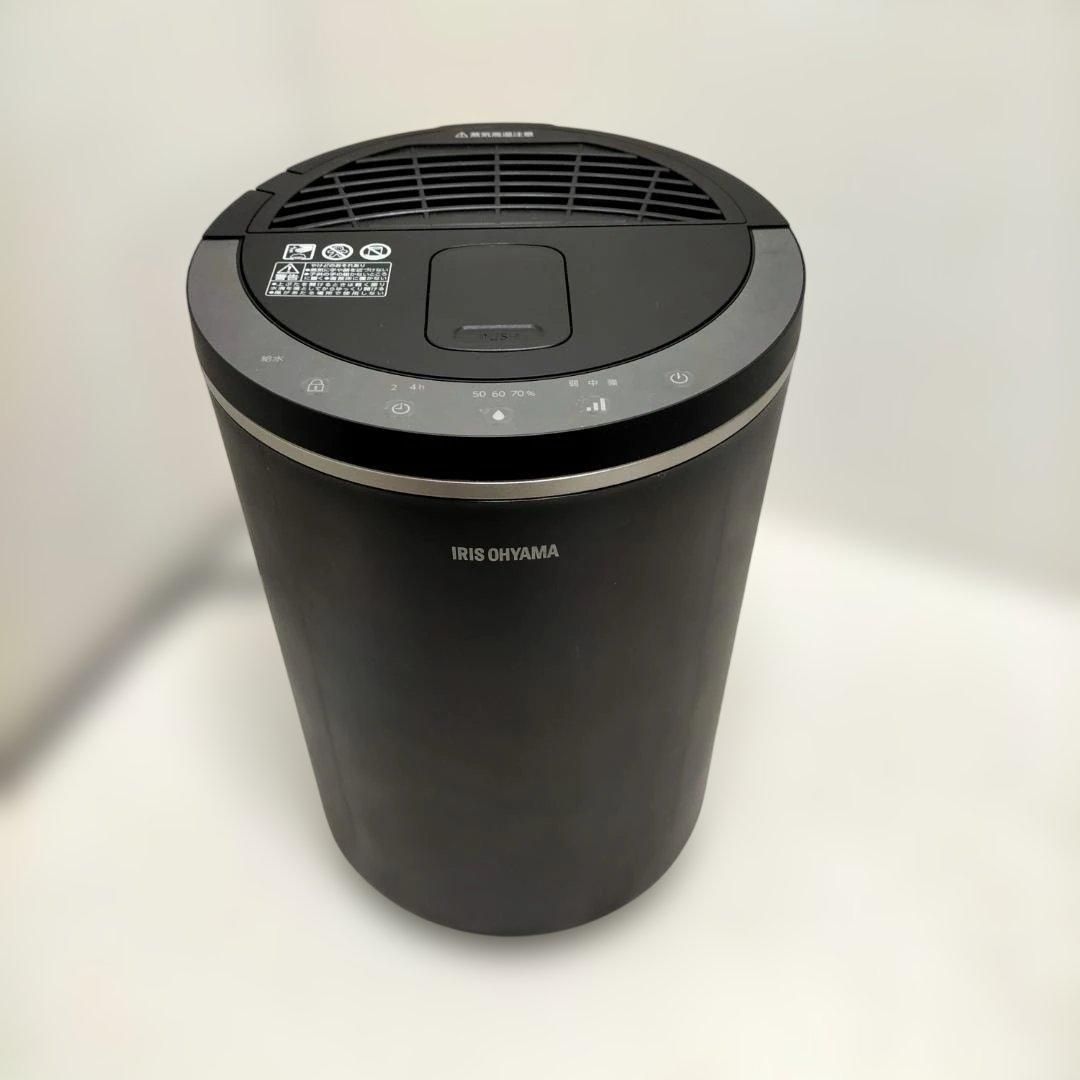 アイリスオーヤマ AZHM MH60 B スチーム式加湿器 ブラック 加熱式 蒸気