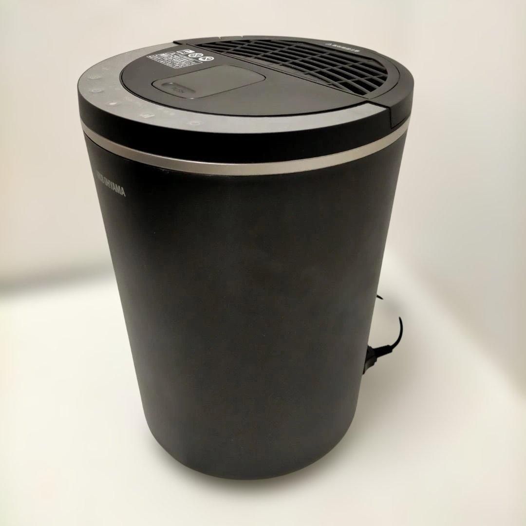 アイリスオーヤマ AZHM MH60 B スチーム式加湿器 ブラック 加熱式 蒸気