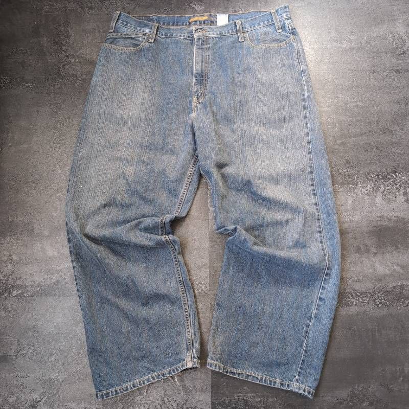 Levi's SilverTab W40 L30 Baggy Denim Jeans Blue Made in Mexico