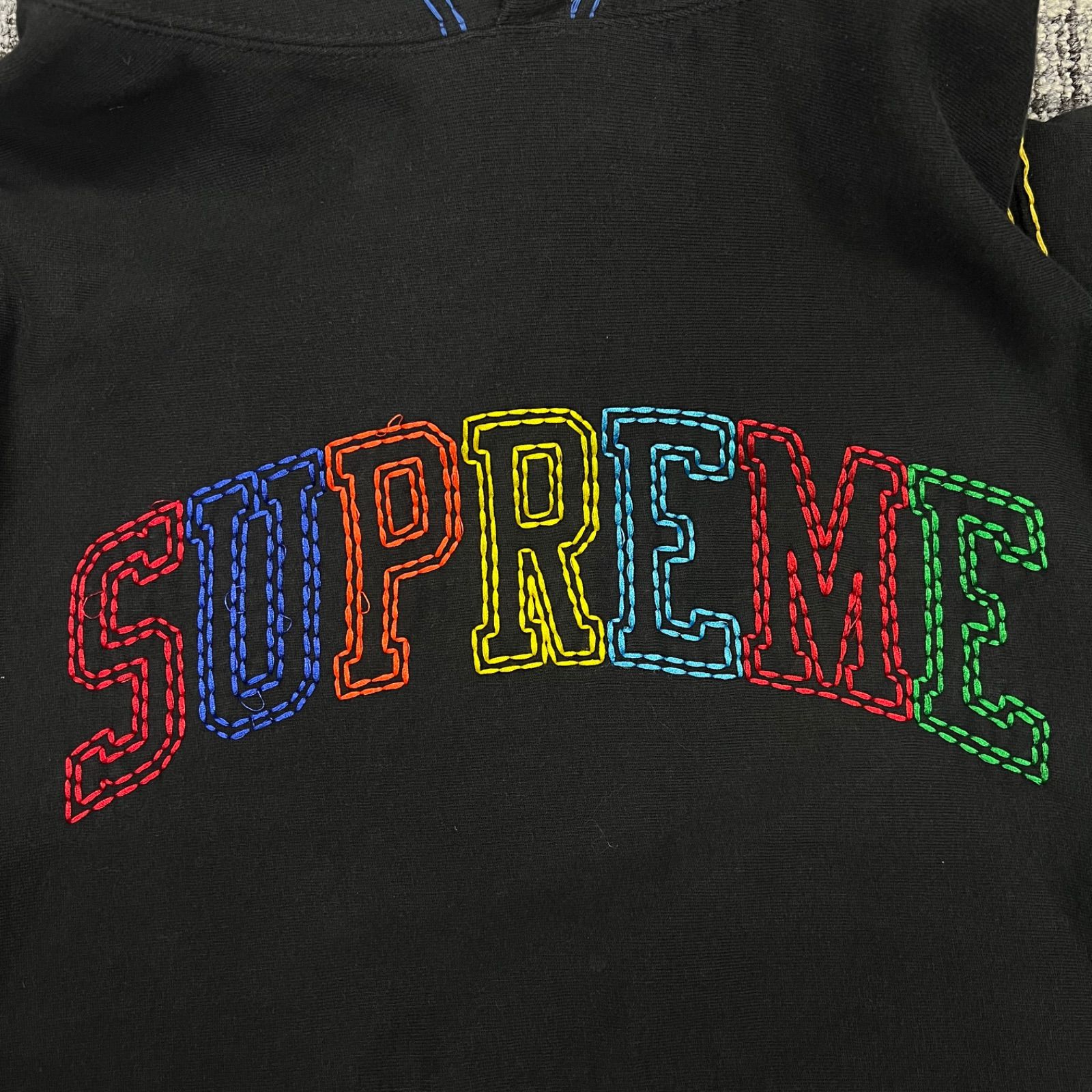参考上代26400円 Supreme 20AW Big Stitch Hooded Sweatshirt ビッグ 