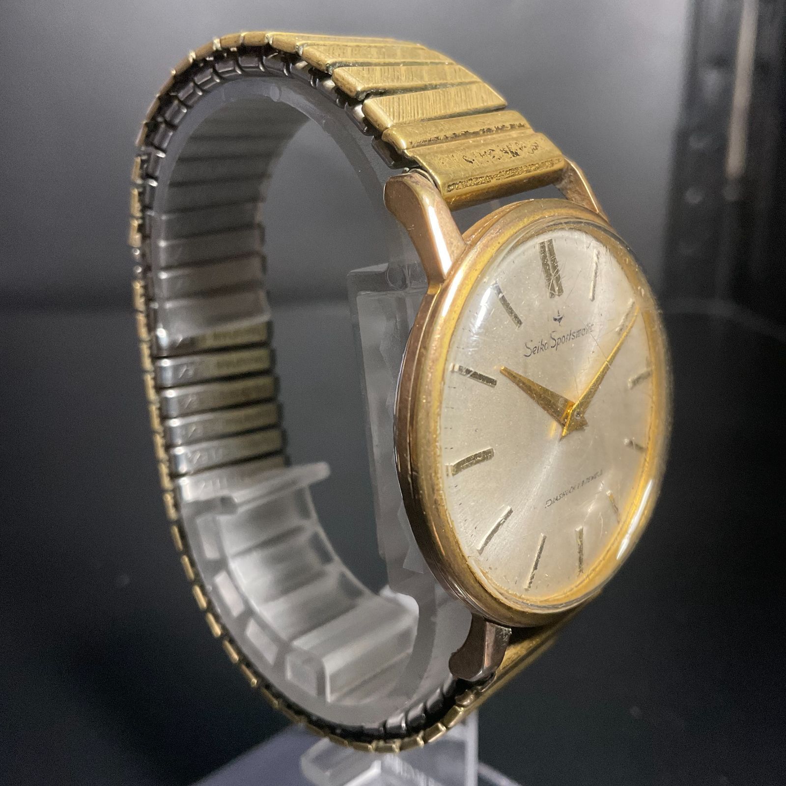  セイコー 時計 スポーツマチック 不動 B26011858 ストライプシャツ 自動巻き時計 腕時計(アナログ)