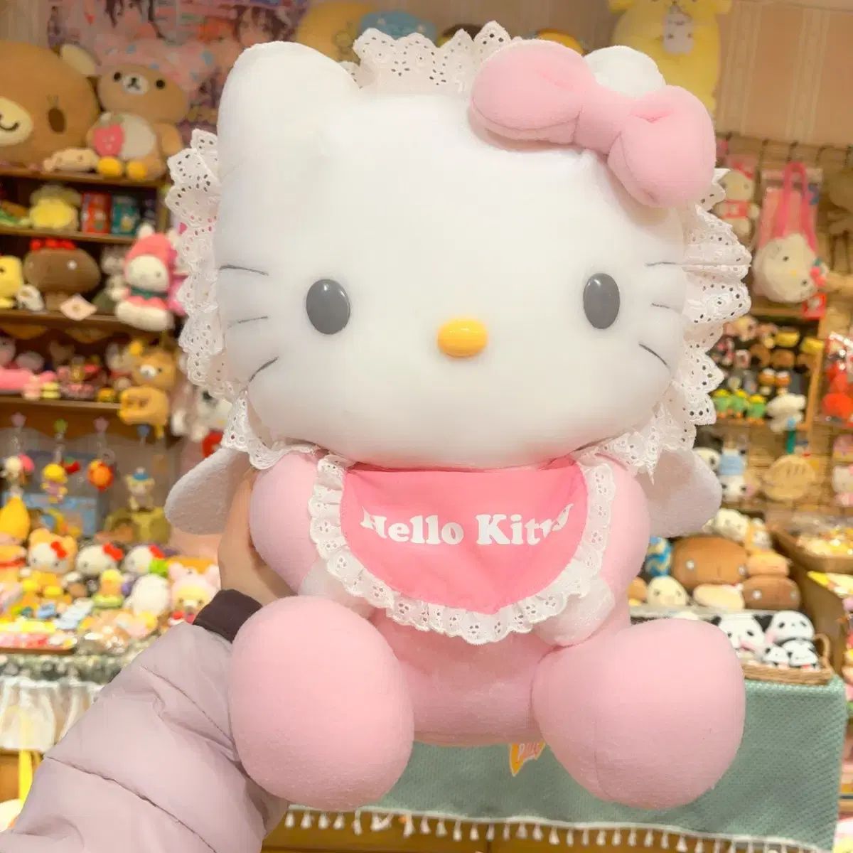 サンリオ 天使 ベイビー ハローキティ ぬいぐるみ - メルカリ