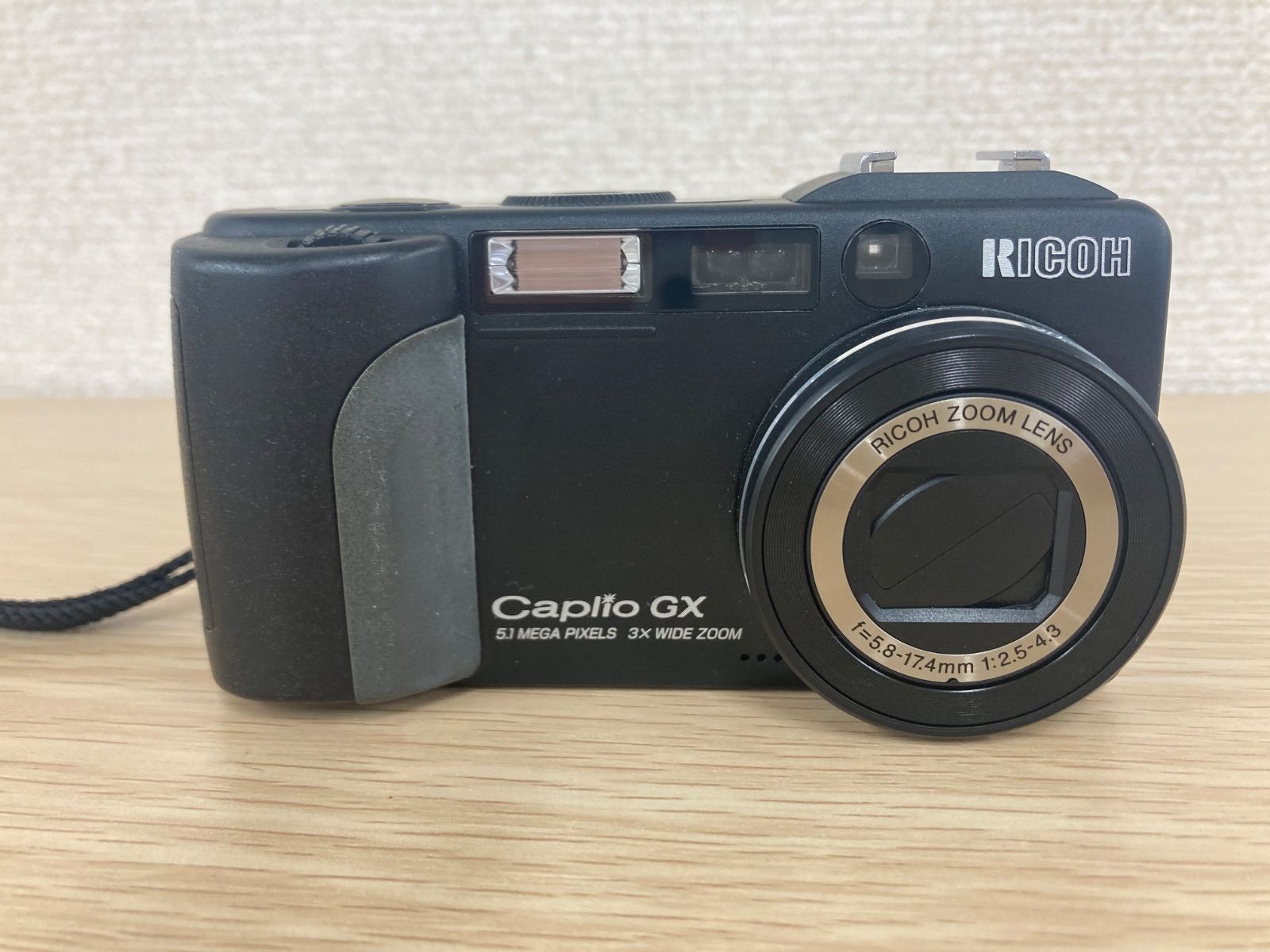 ○1【動作未確認】RICOH Caplio GX8 ブラック【カメラ】【1】 - メルカリ