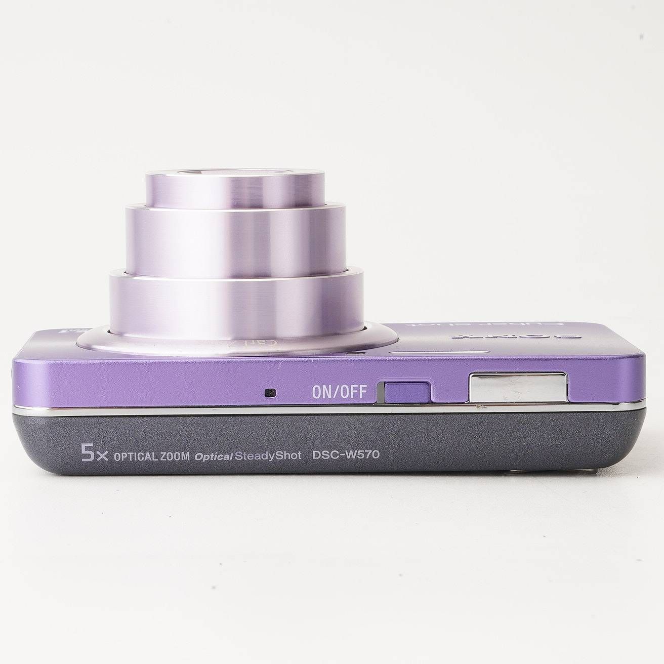 ソニー Sony Cyber-shot DSC-W570 パープル コンパクトデジタルカメラ