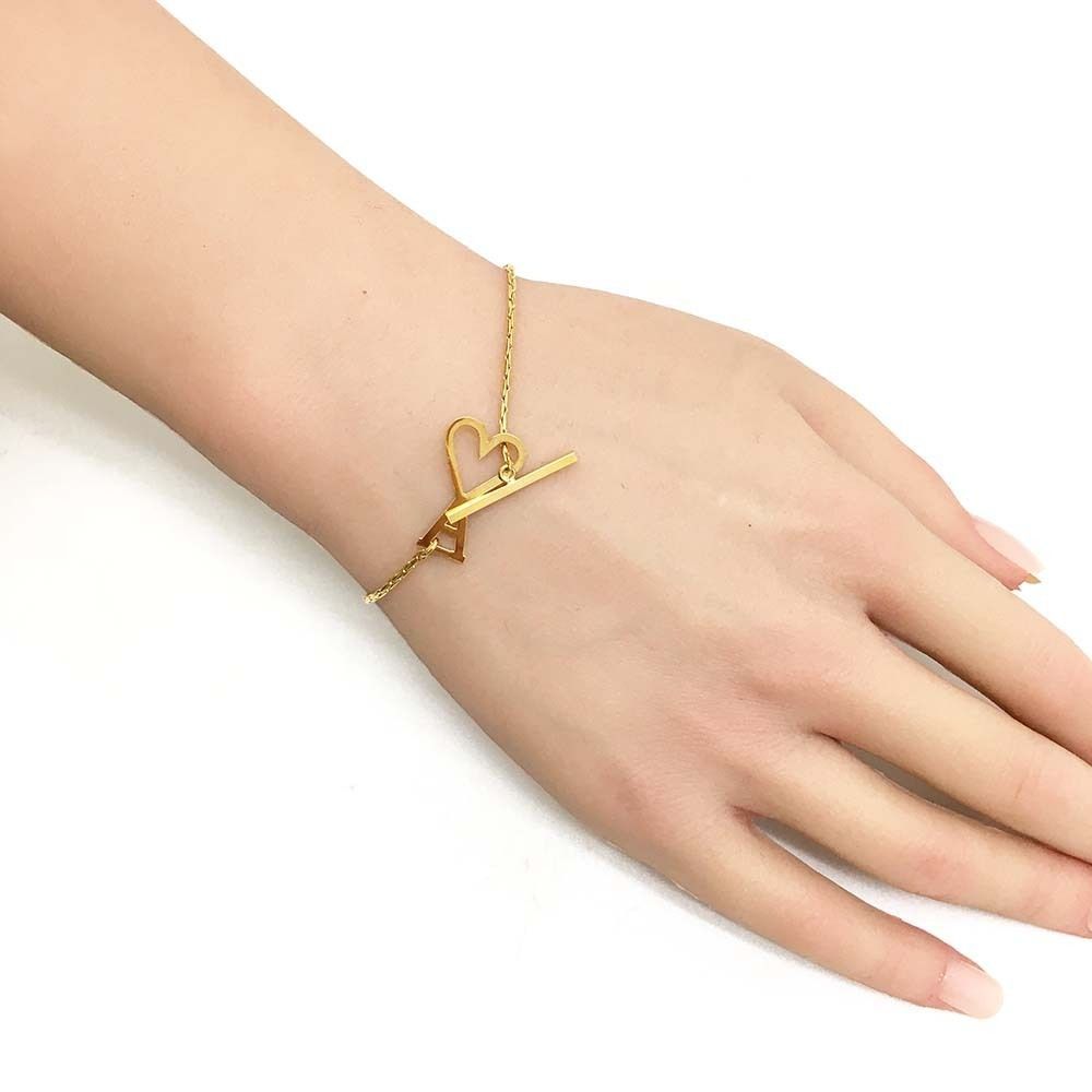 新品 AMI PARIS アミパリス UJW917.361 902 Ami de Coeur チェーン