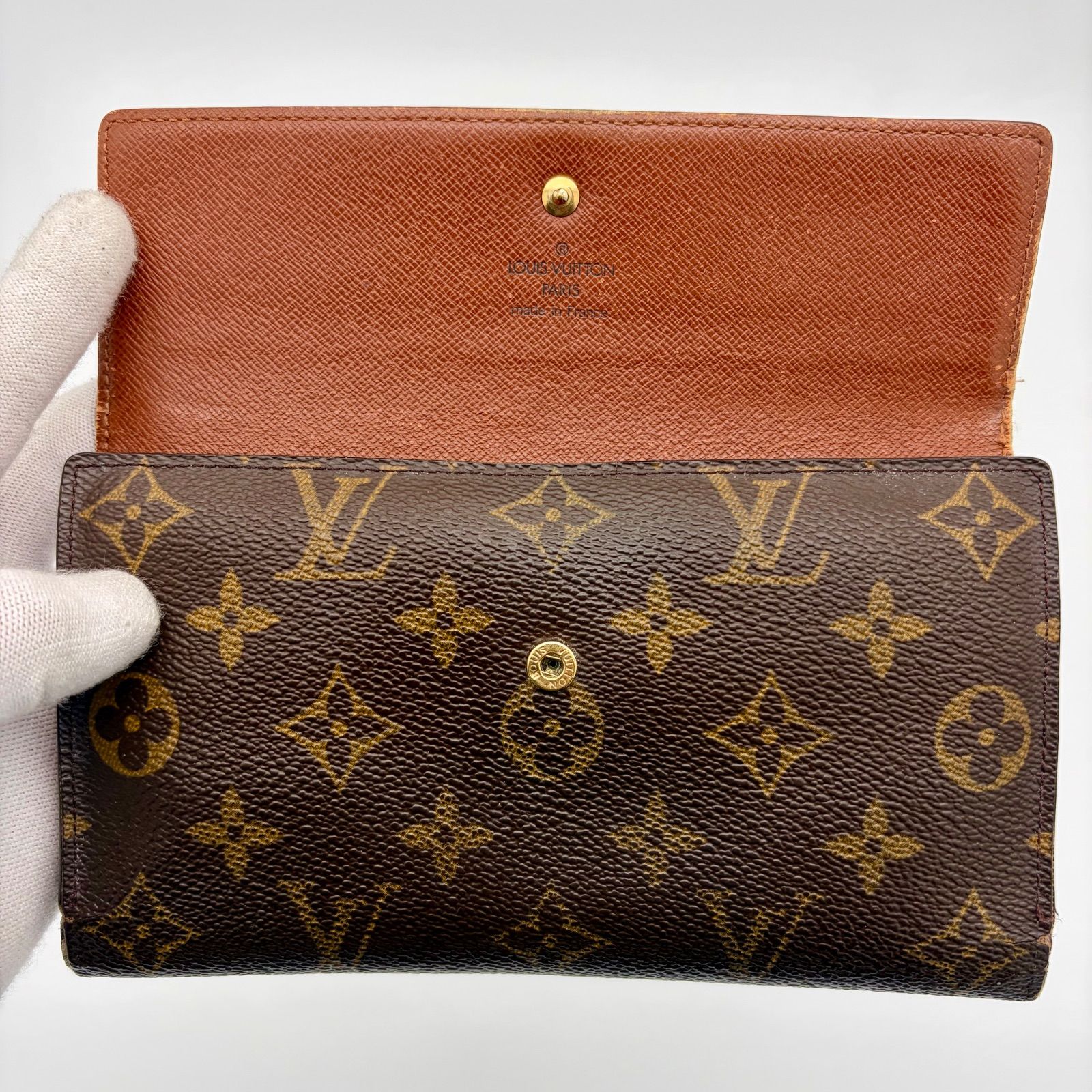 美品】ルイヴィトン モノグラム ポルト・トレゾール